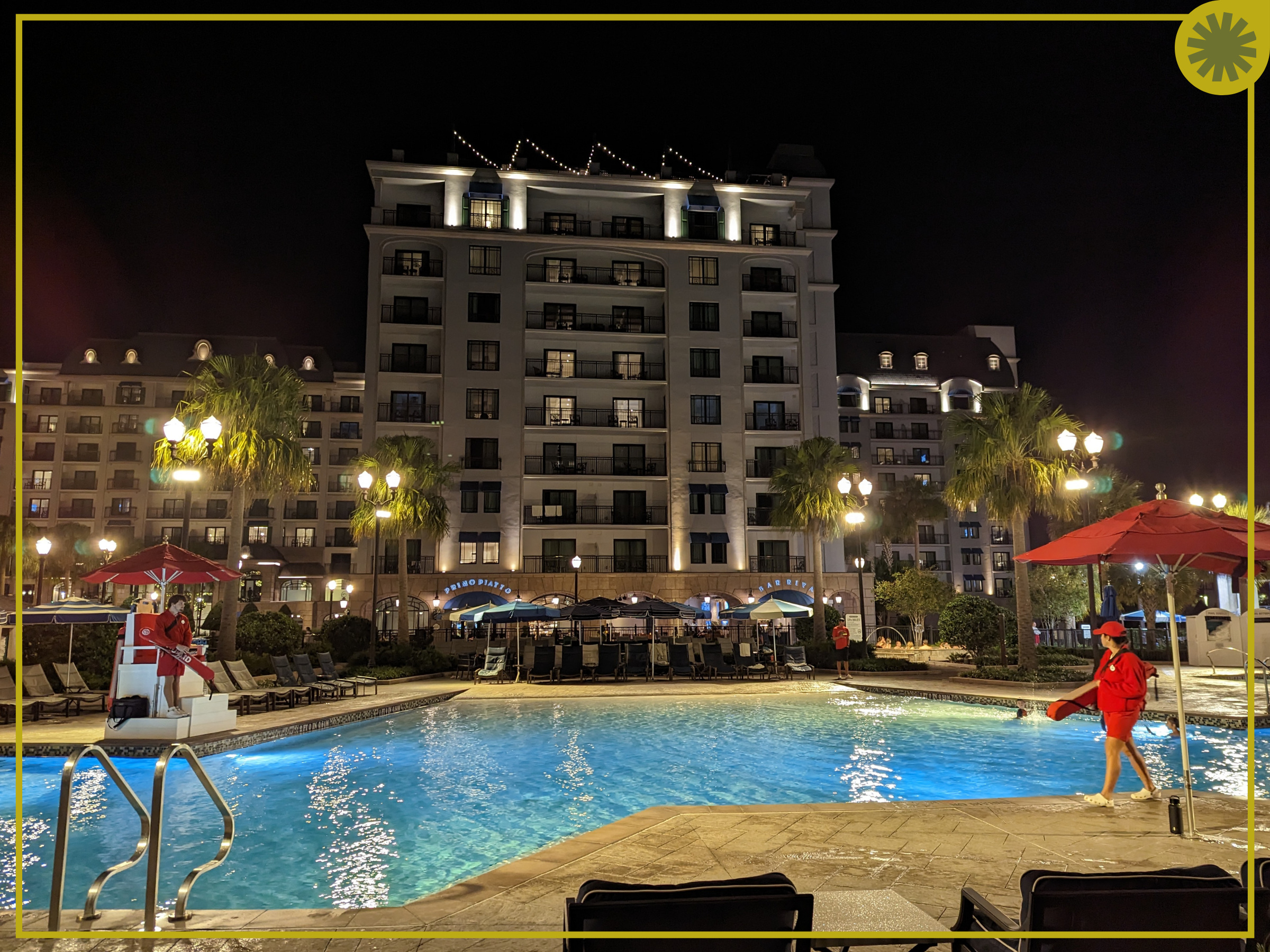 Disney's Riviera Resort Starlight Soiree Pool Party