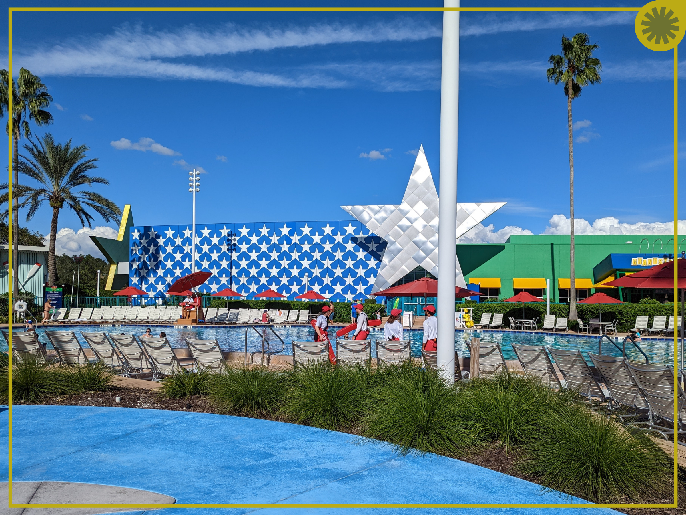 Disney's All-Star Sports Resort Poolside Activities