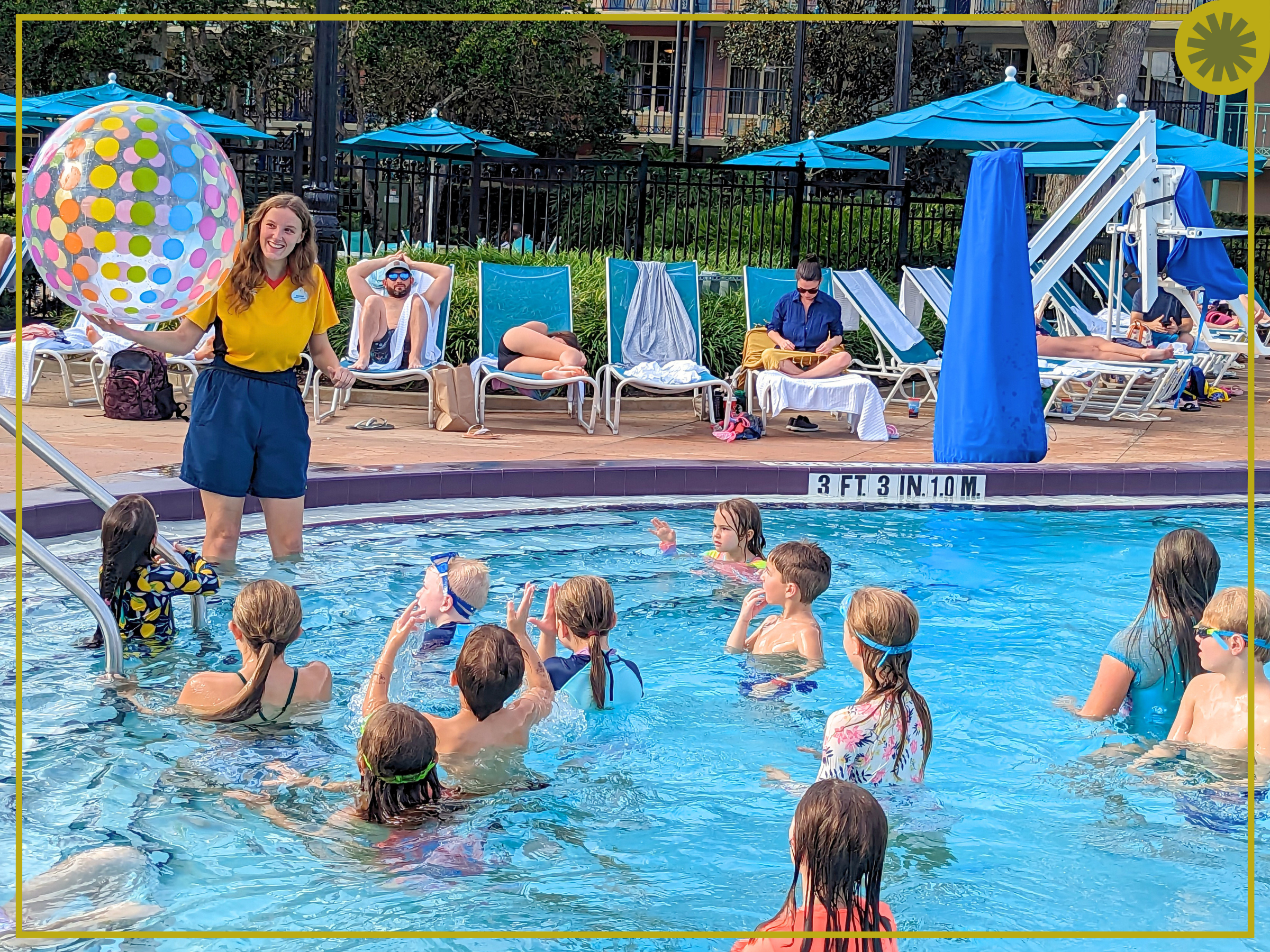 Disney's Port Orleans French Quarter Resort Poolside Activities