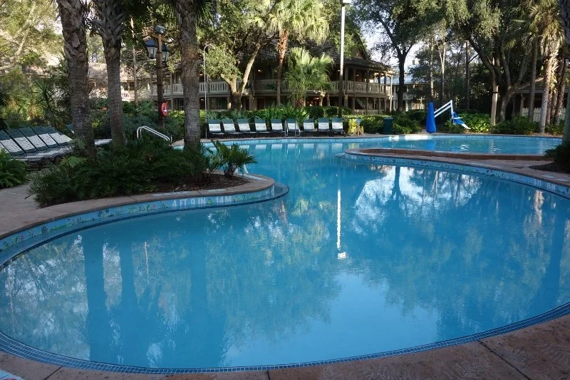 Disney Port Orleans Riverside Resort Alligator Bayou Leisure Pool