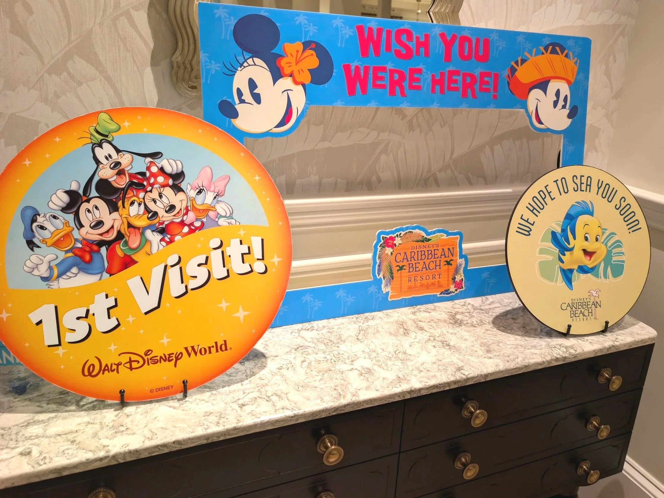 Disney's Caribbean Resort Photo Props