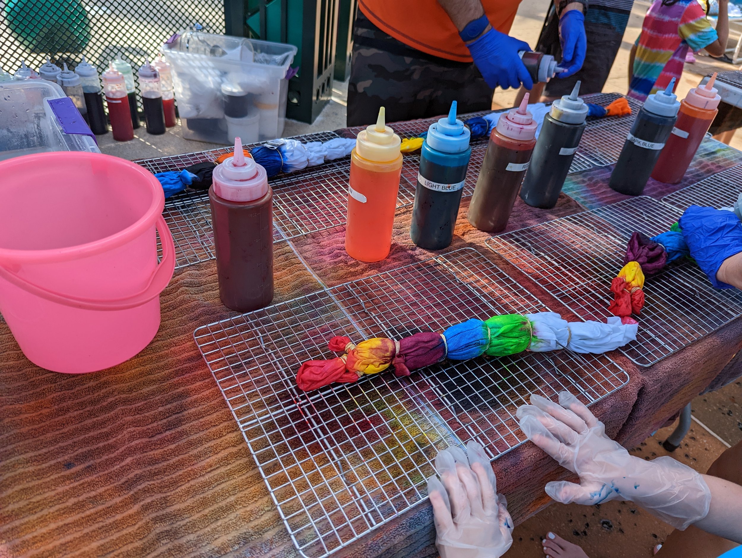 Disney's All-Star Sports Resort Mickey Tie-Dye Activity