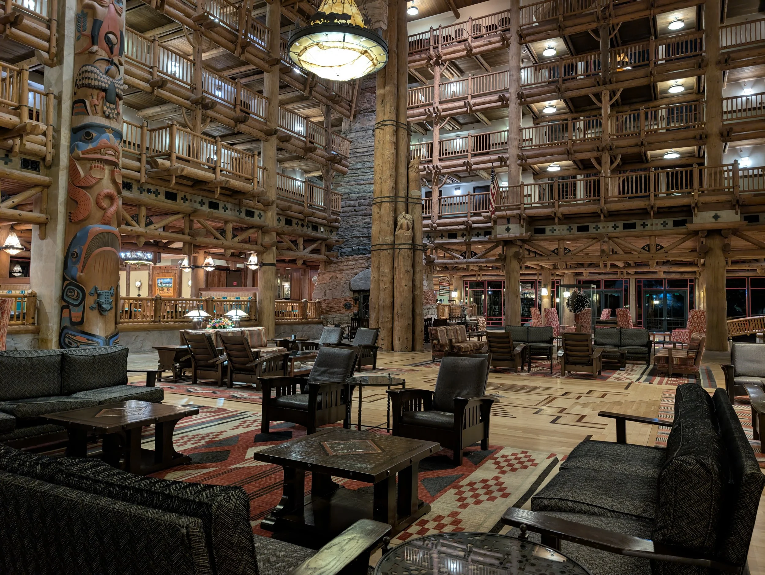 Disney's Wilderness Lodge Resort Lobby Activities