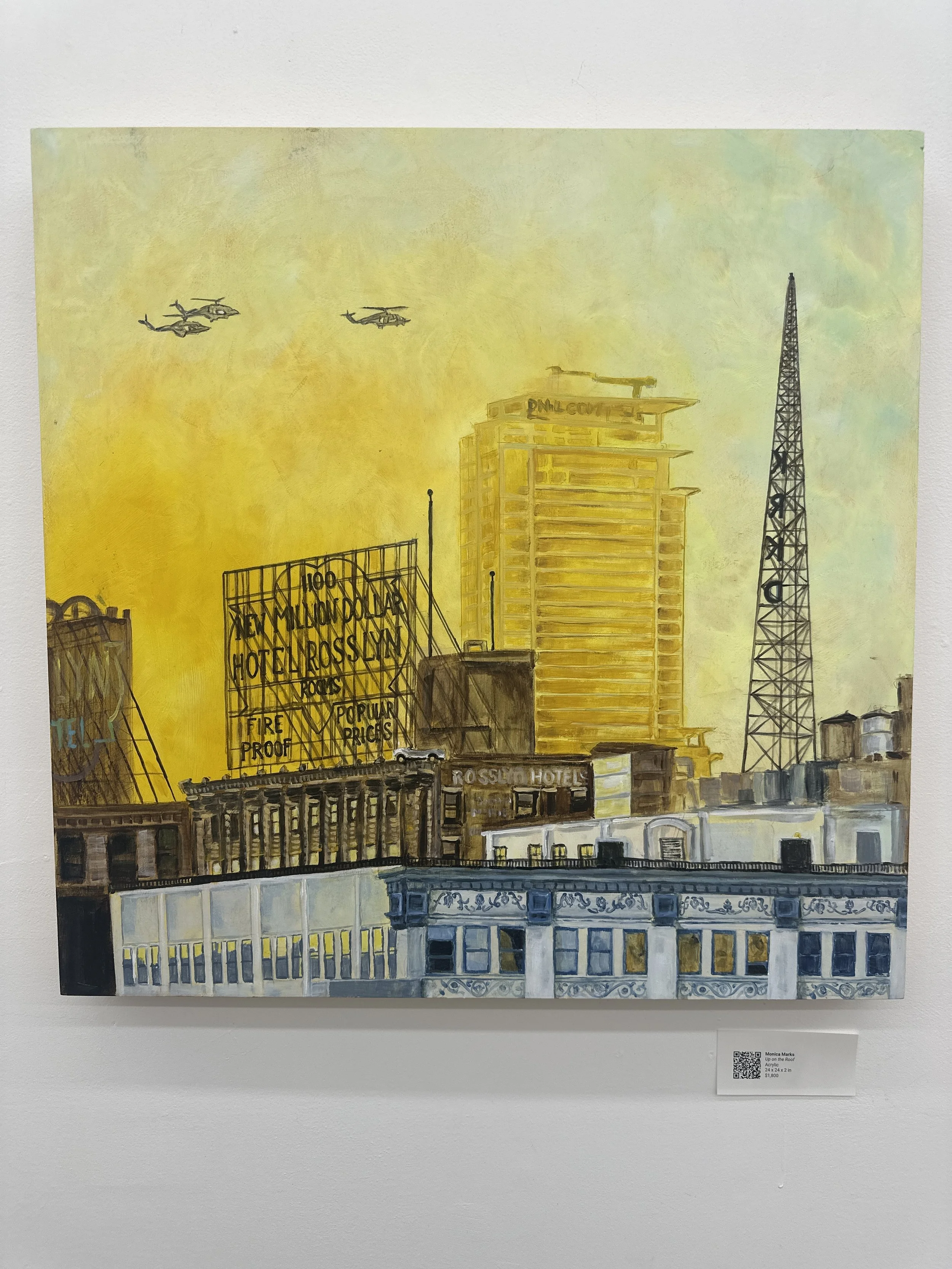 “Up on the Roof” by Monica Marks