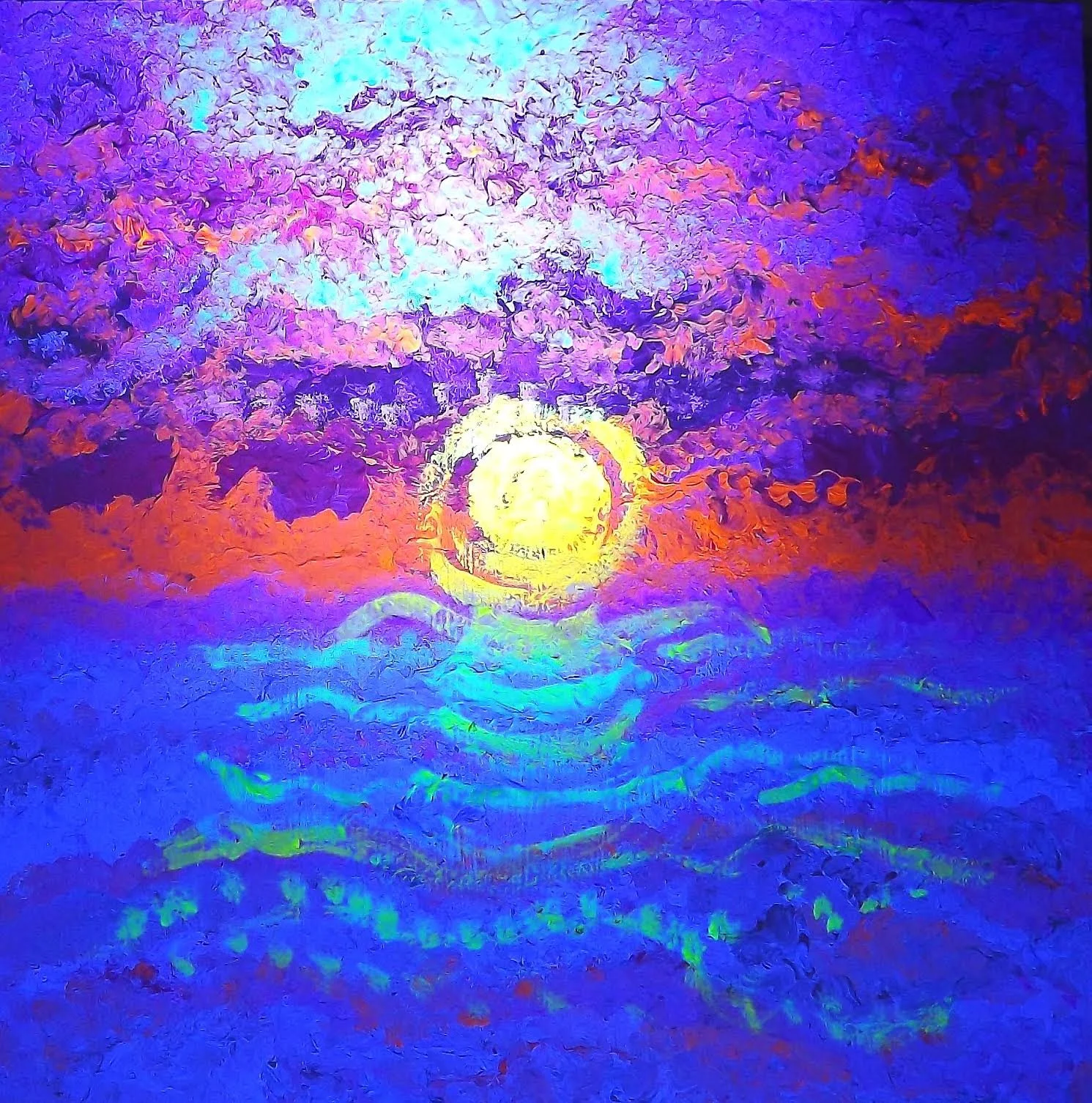 "Pacific Glow at Sunset" by Kimberly-Ann