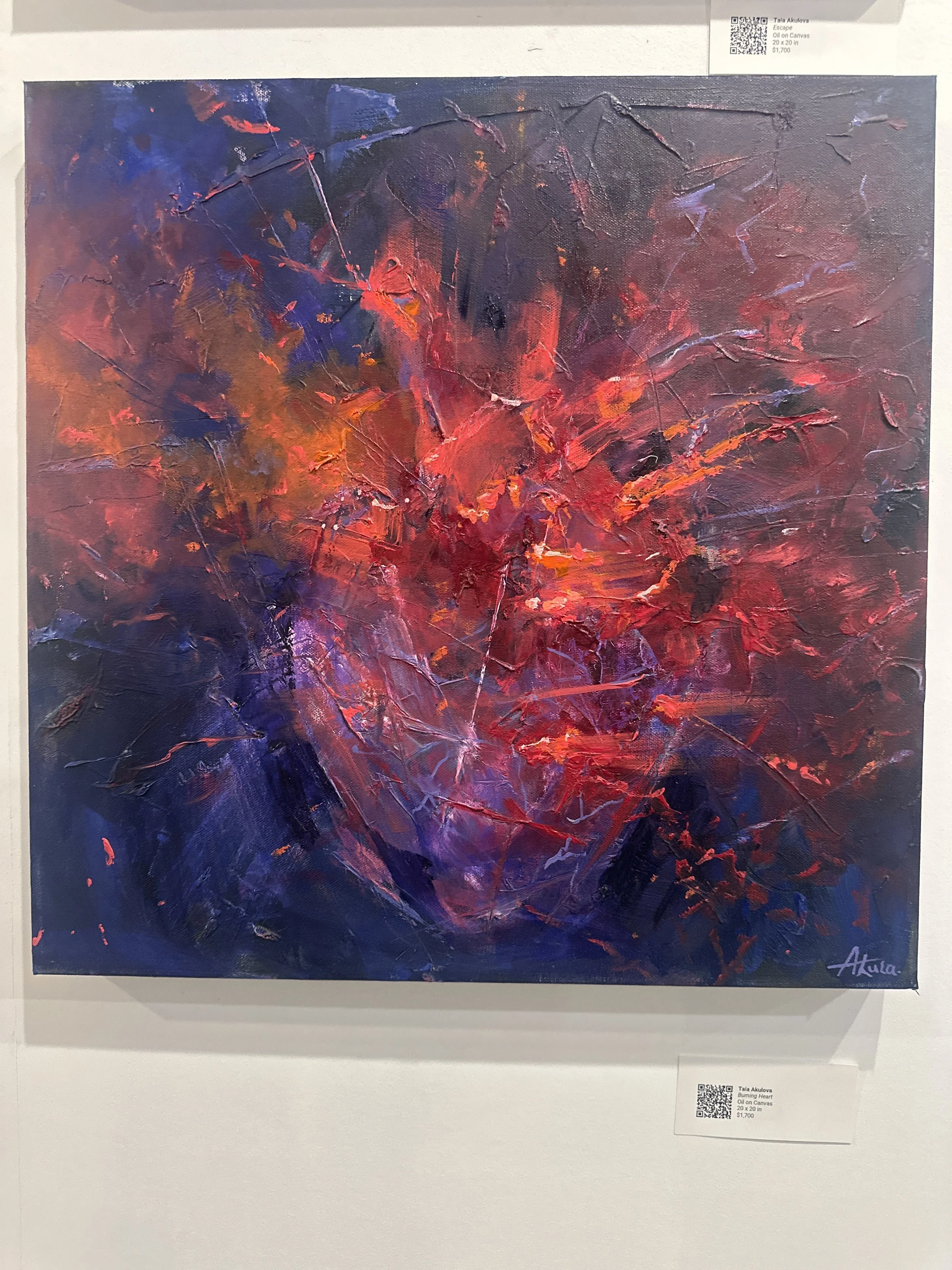 "Burning Heart" by Taia Akulova