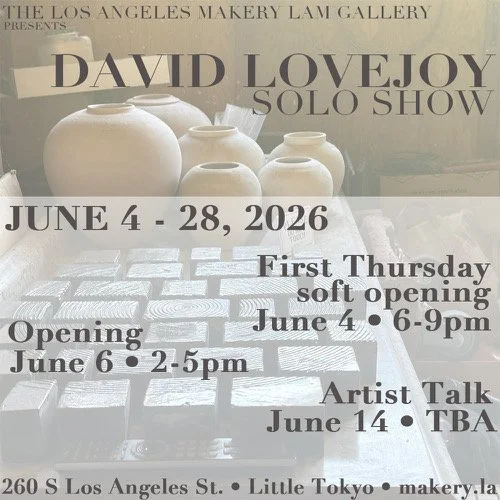 David Lovejoy Solo Show
