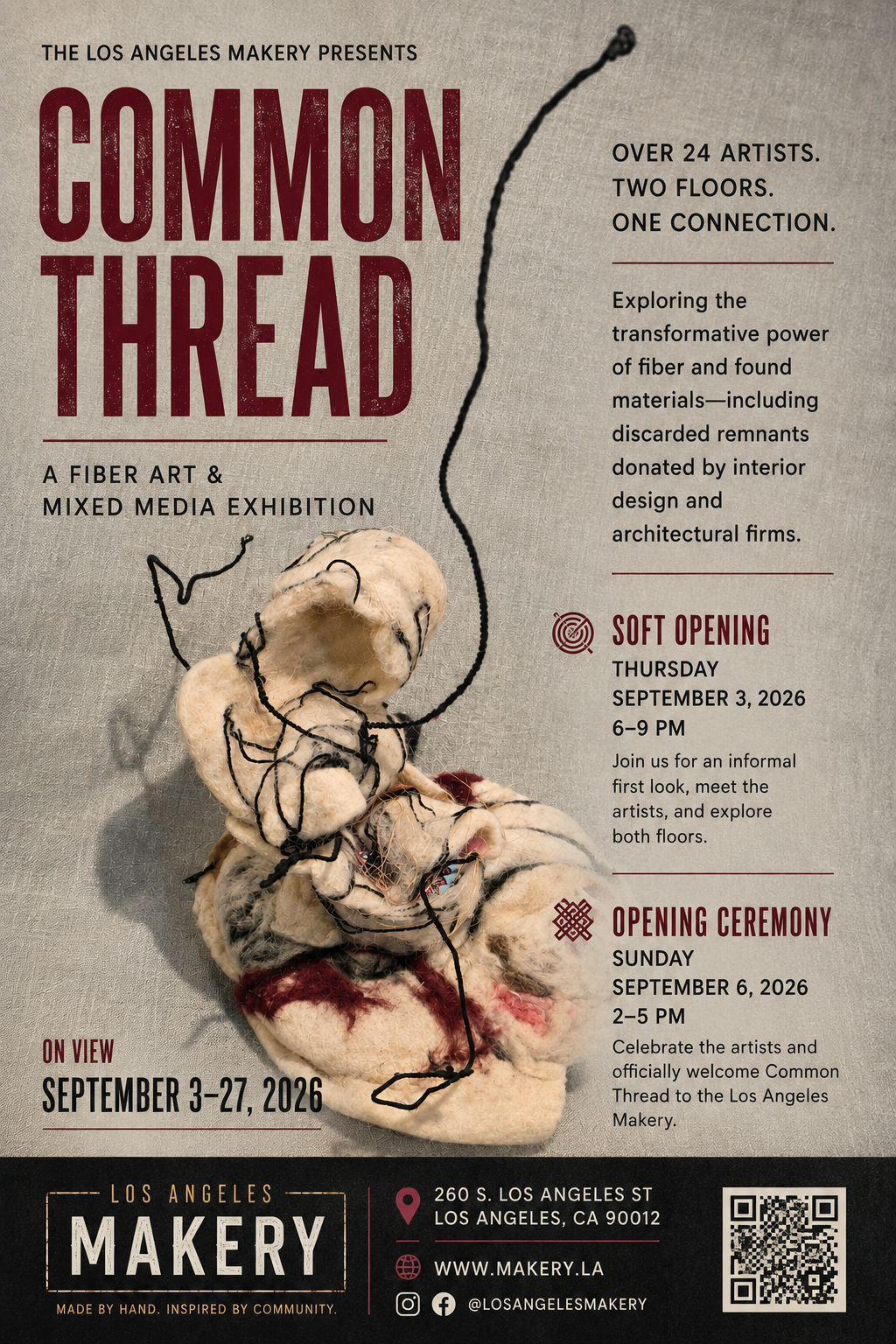 Common Thread exhibition Opening