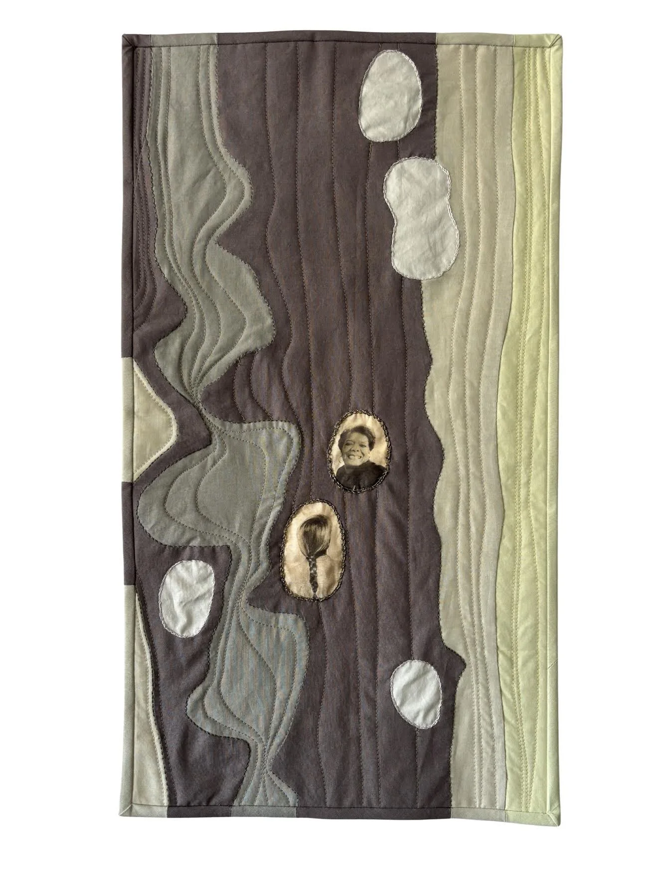 "Tree Portraits with Poets: Maya Angelou chats with the artist inside a California Sycamore" by Nicki Voss