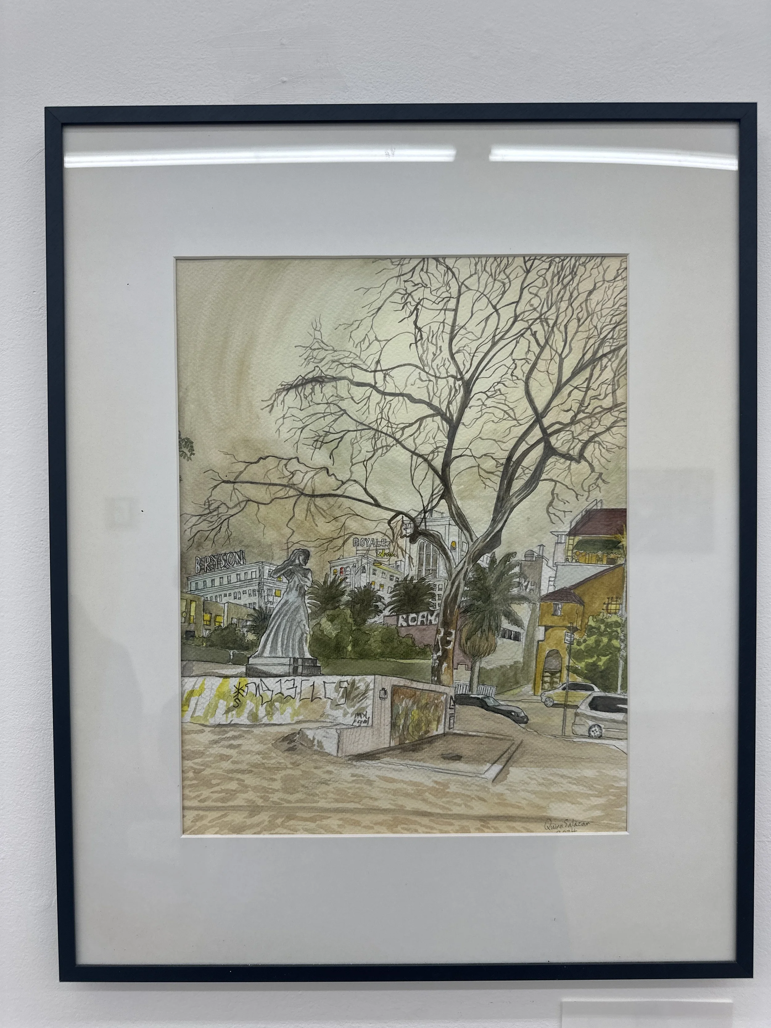 "Lafayette Park at Night" by Quinn Salazar