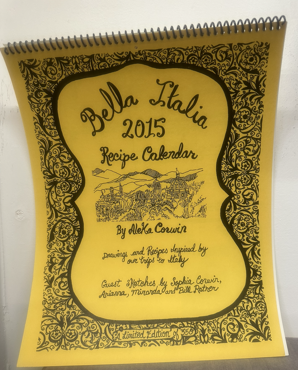 Illustrated Recipe Calendar Book – by Aleka Corwin