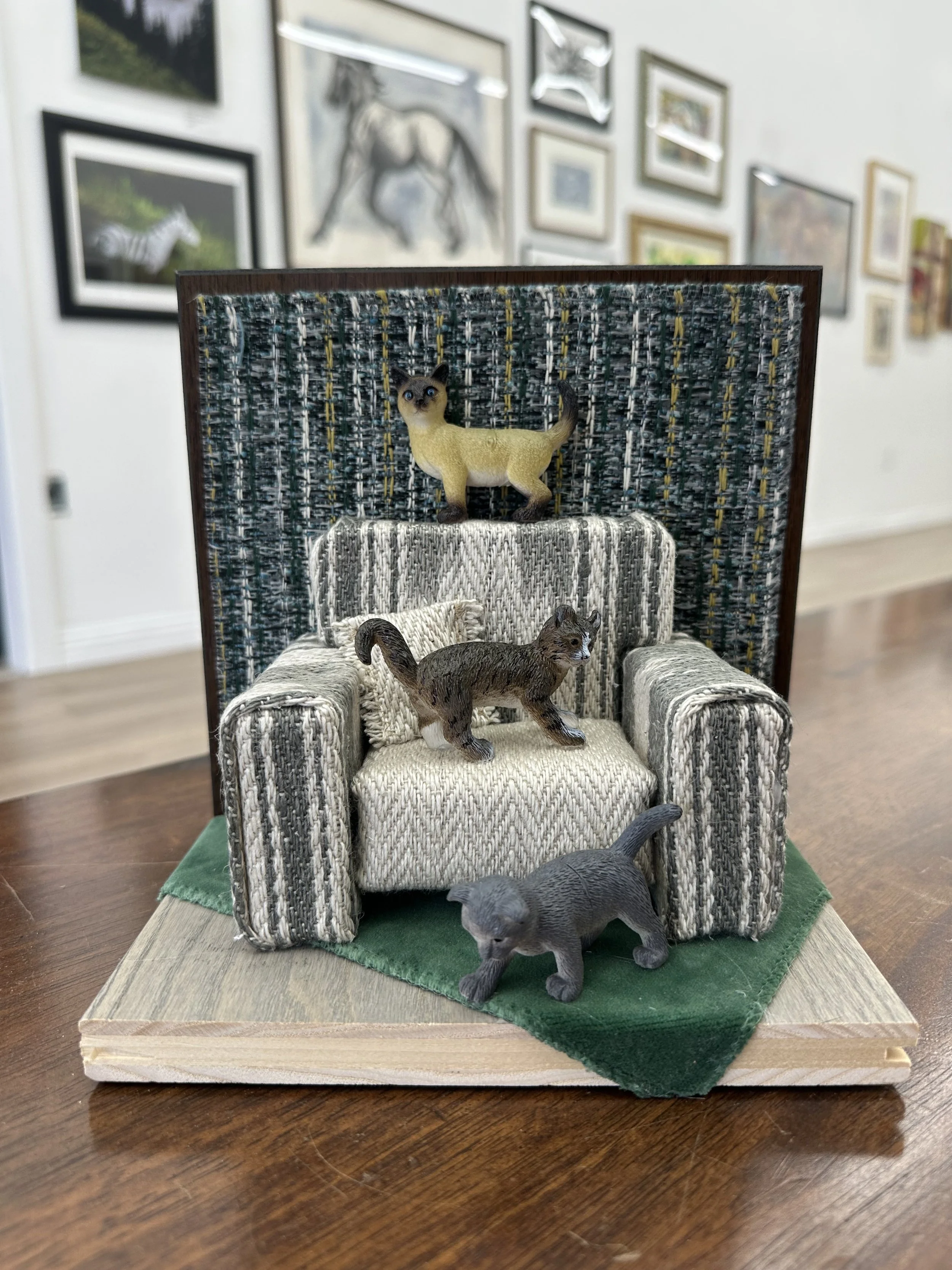 “$ Store Cats: 70s Vibe” by Lauri Mraz