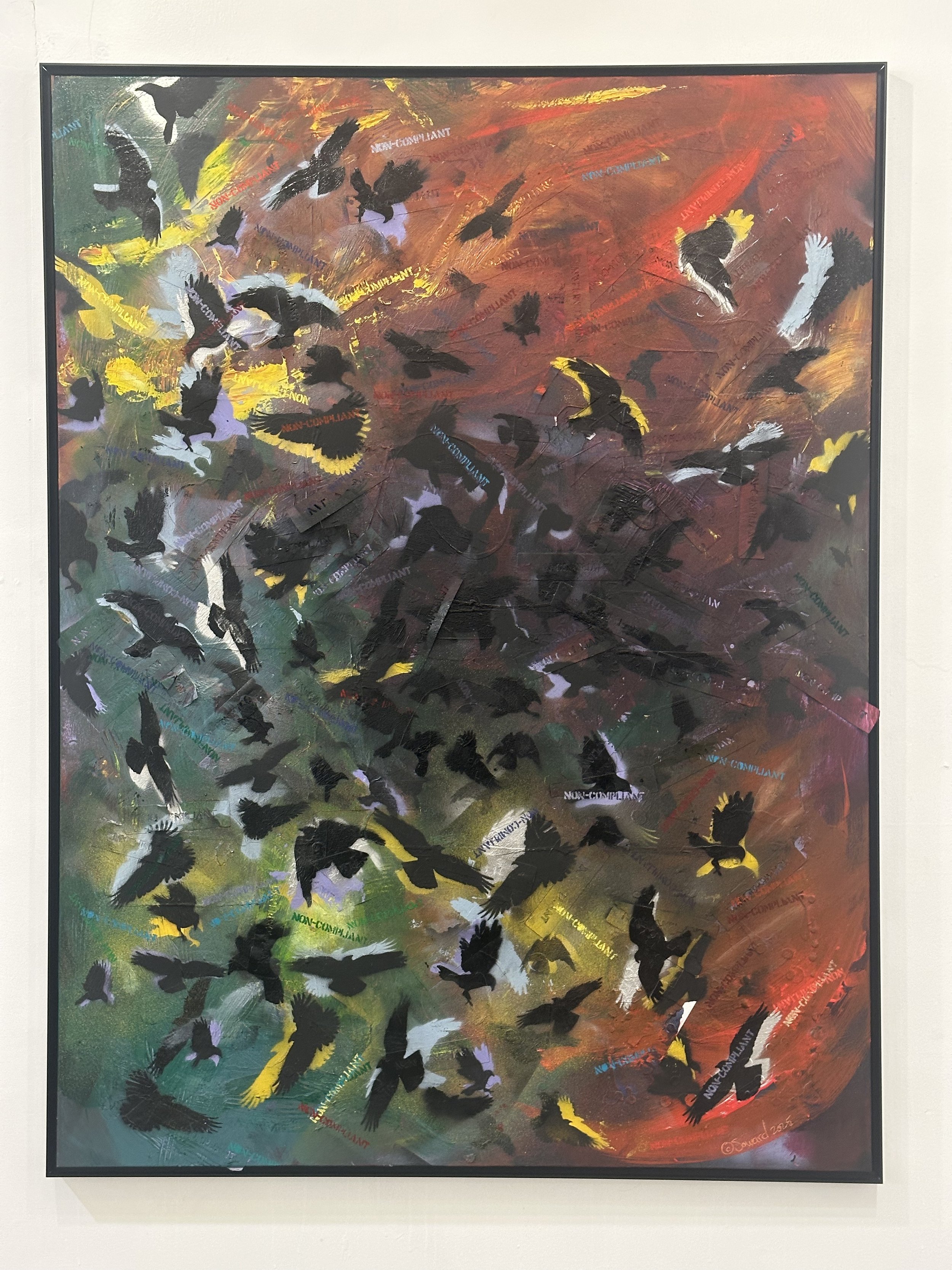 "Non-Compliant, Corvids" by Sarah Soward