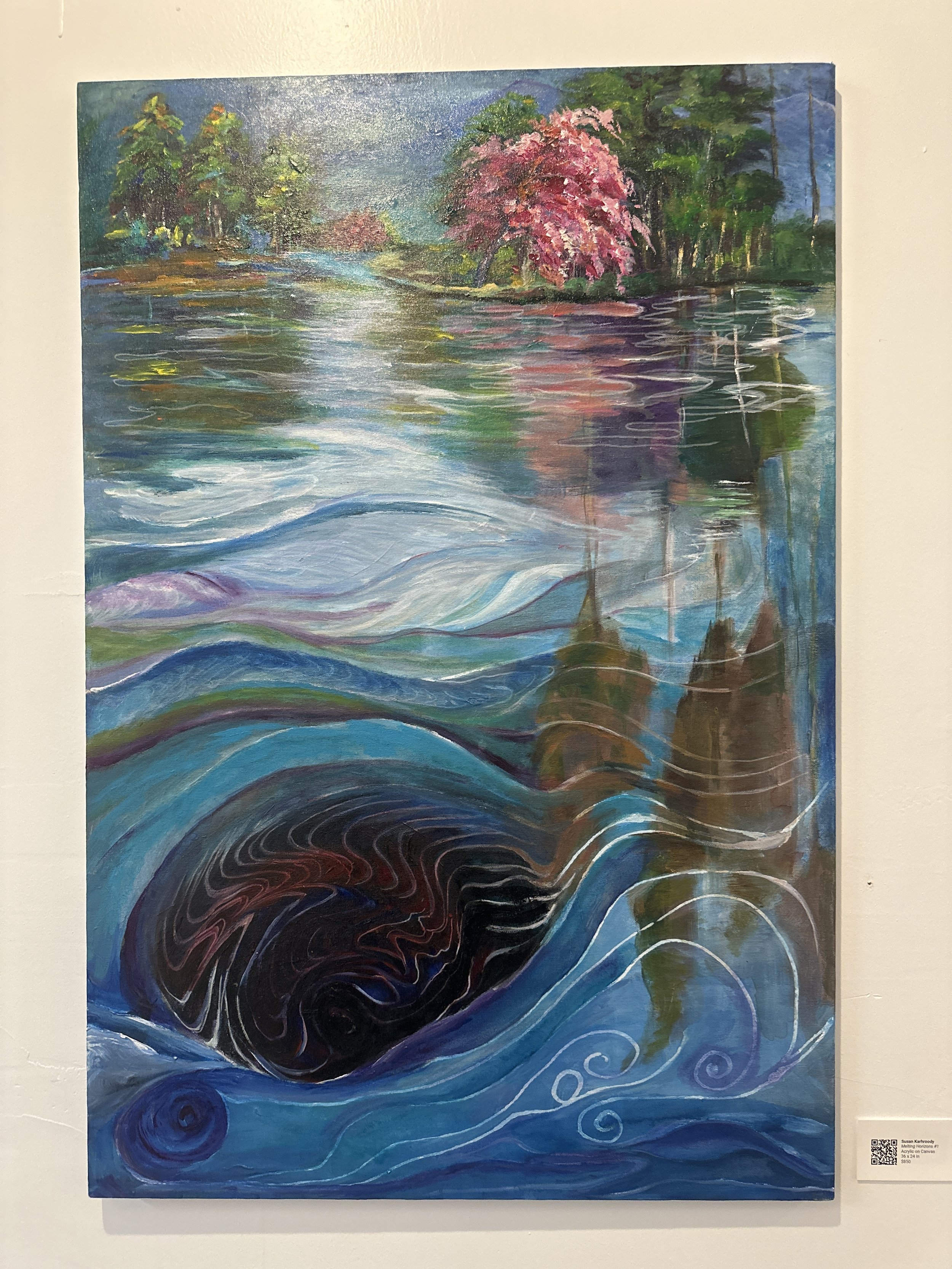 "Melting Horizons #1" by Susan Karhroody