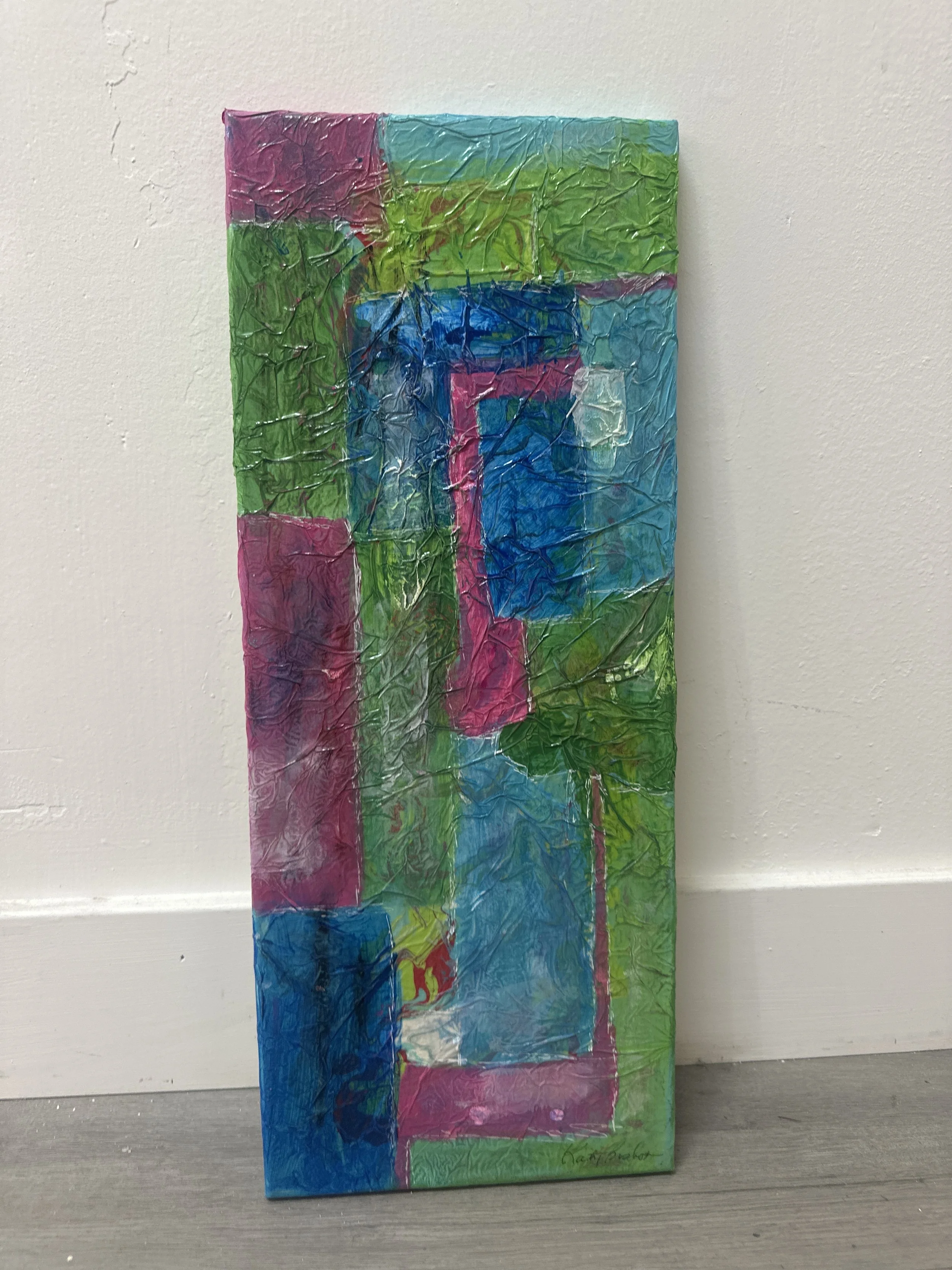 "LITTLE HOUSES ON THE HILLSIDE" by Katy Bishop
