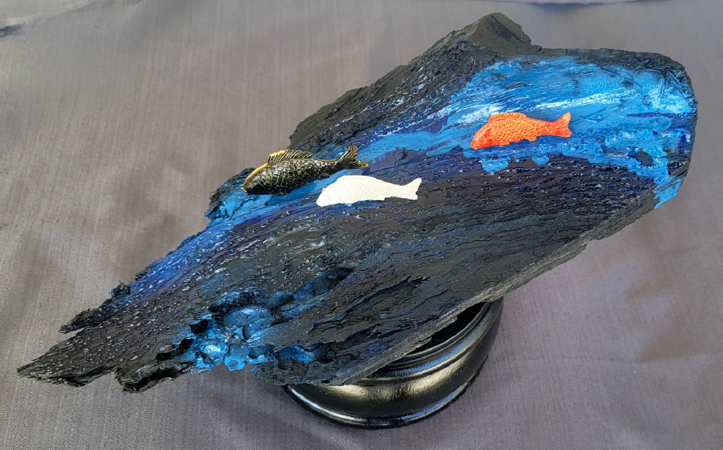 “Currents Without Water #2” by Susan Karhroody