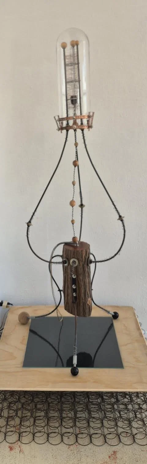 "Log Lady's Lamp" by Walter Focht