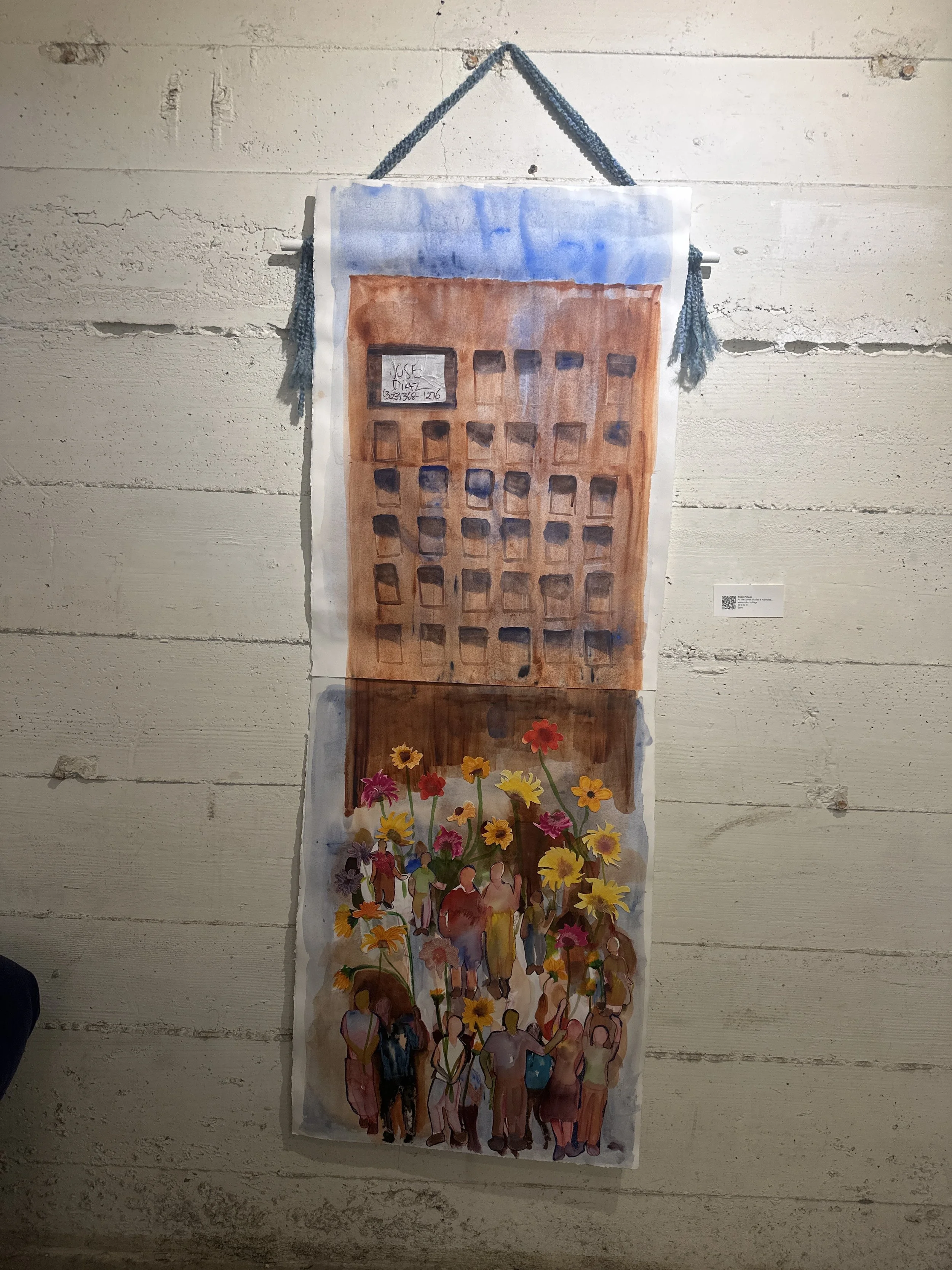 "At the Corner of Aliso & Alameda..." by Robin Potash