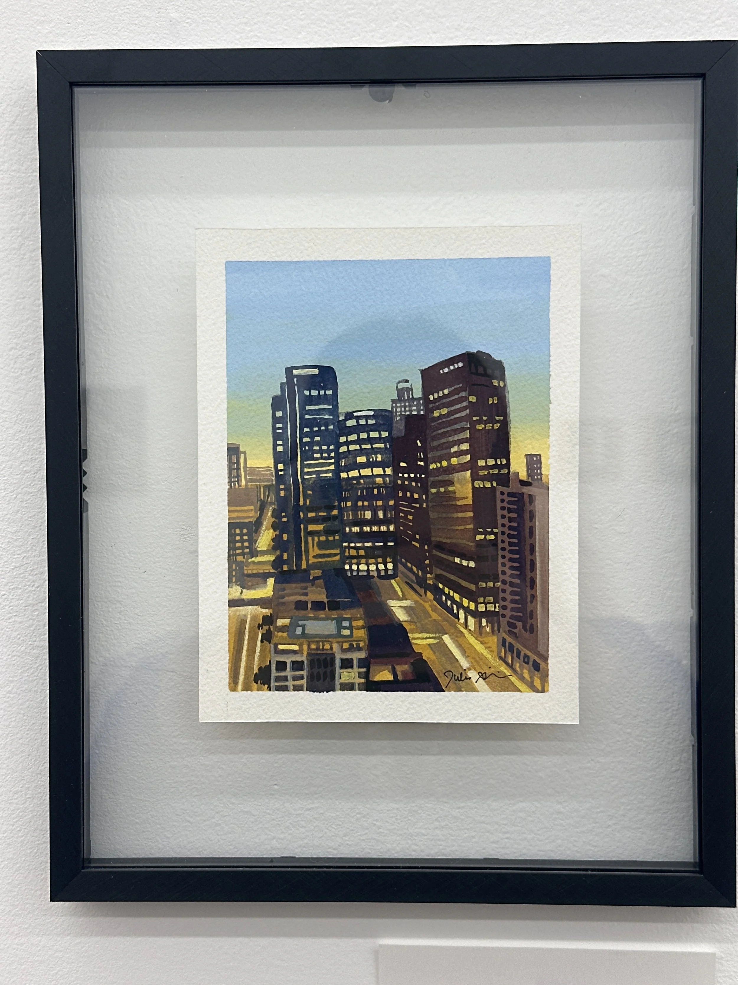 "Day to Night in DTLA" by Julie Griffin