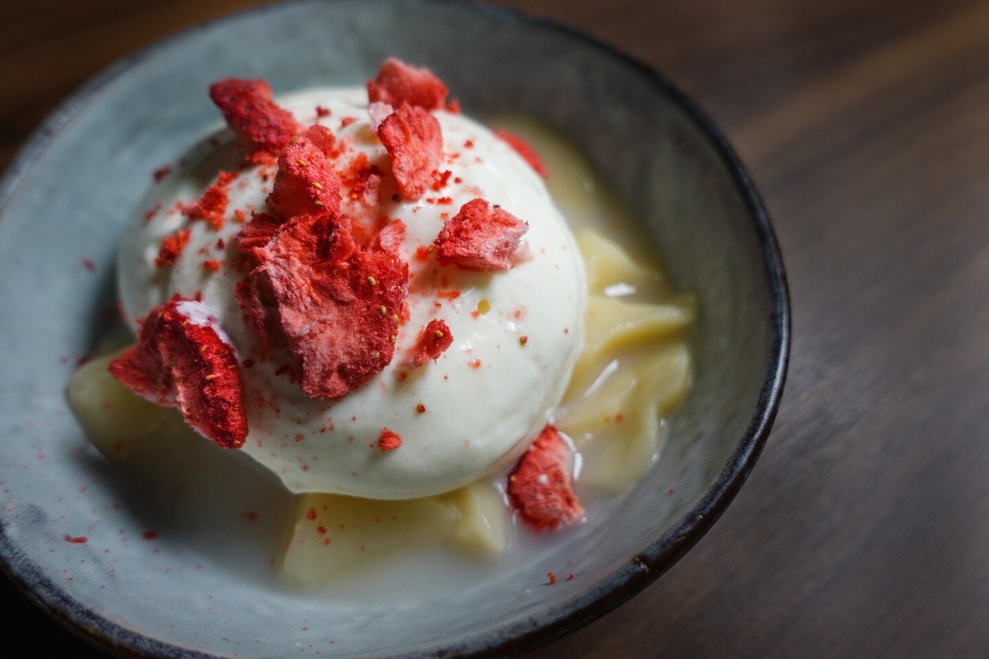 Enjoy the smooth and creamy texture of Makgeolli and the refreshing crunch of dried strawberries in sweet cream. 🍓 Call it a combo you never knew you needed!⁠
⁠
Make your reservations at KOAL and we'll meat 🥩 you there! ⁠
