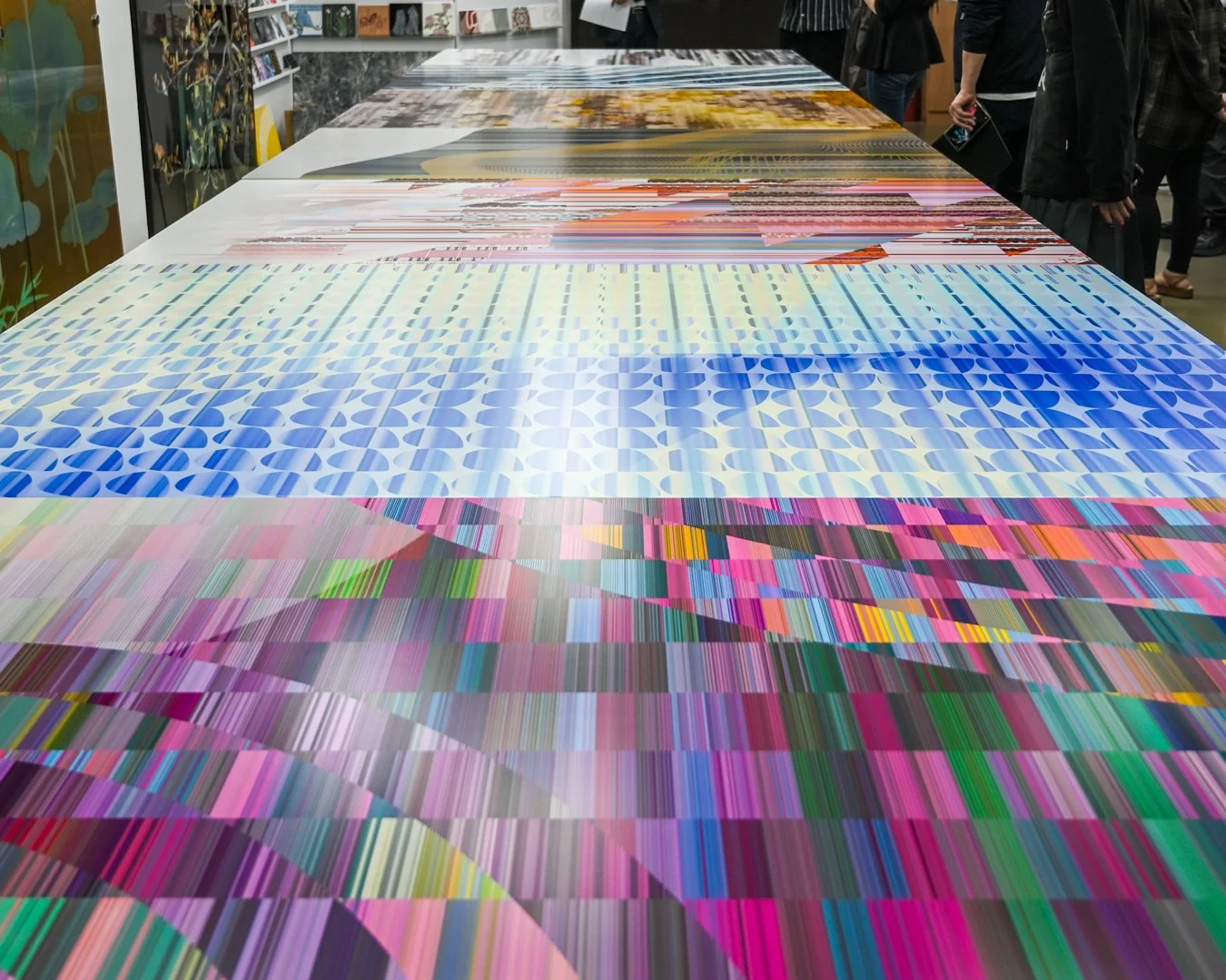 YEN TING CHO Studio, Work in Progress.Full-Scale Honeycomb Aluminum Panel Review. © YEN TING CHO