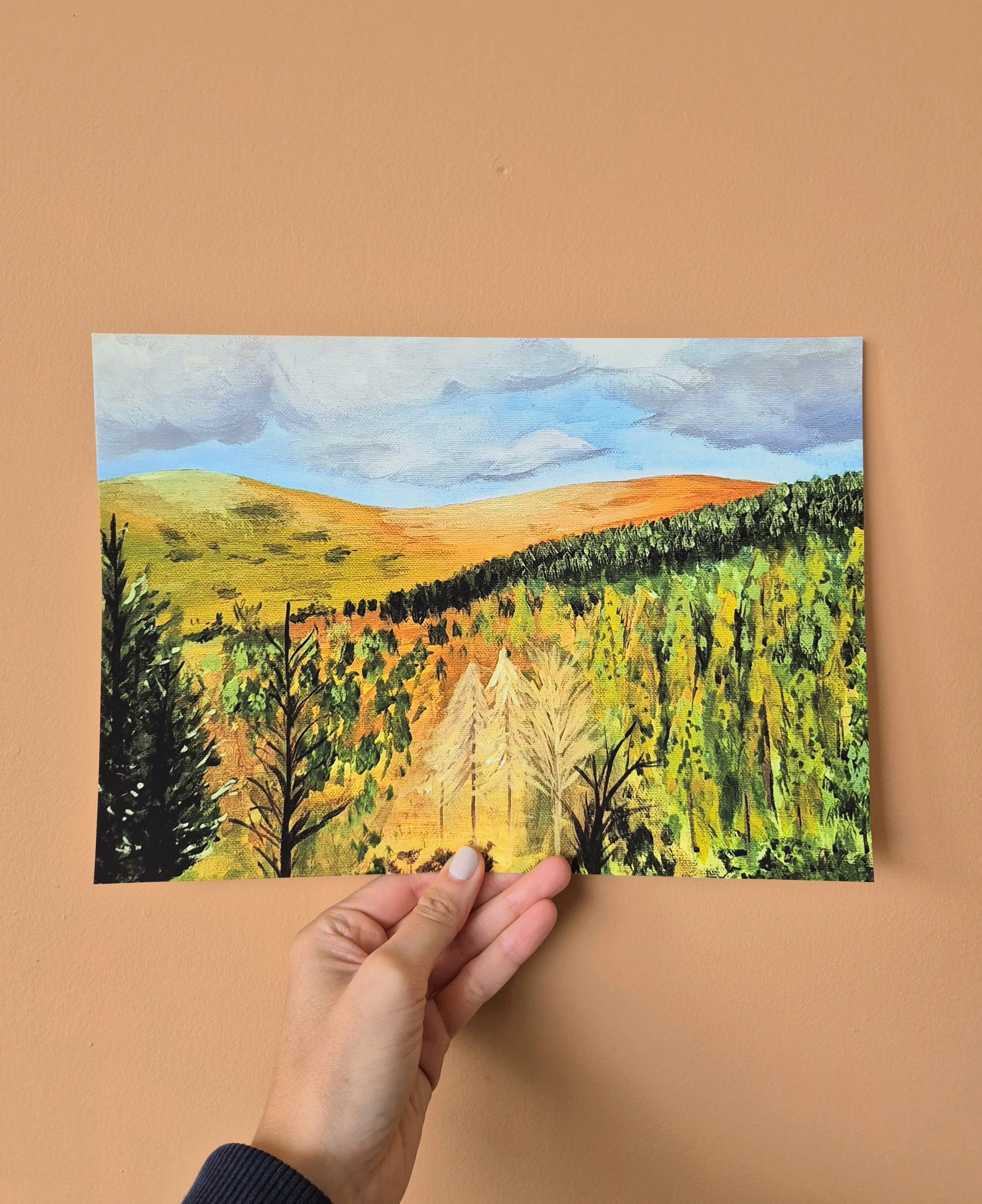 Blengdale - A4 Art Print