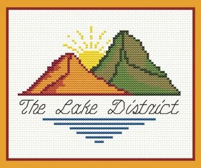 The Lake District Cross Stitch Pattern