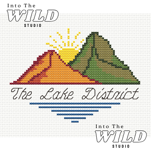 The Lake District Cross Stitch Pattern
