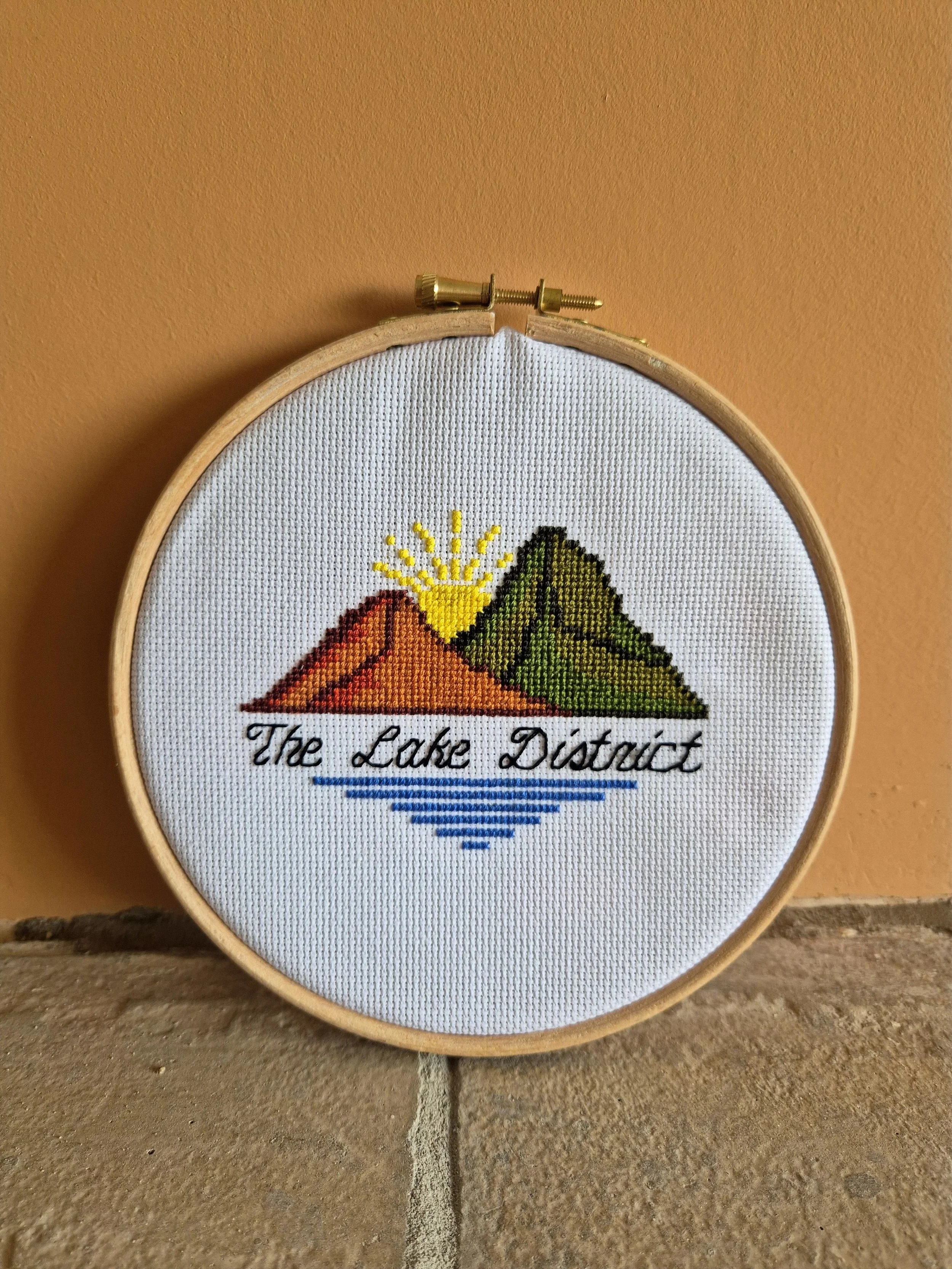 The Lake District Cross Stitch Pattern