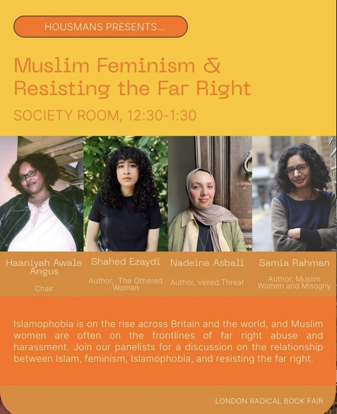Housmans Presents: Muslim Feminism and the Far Right