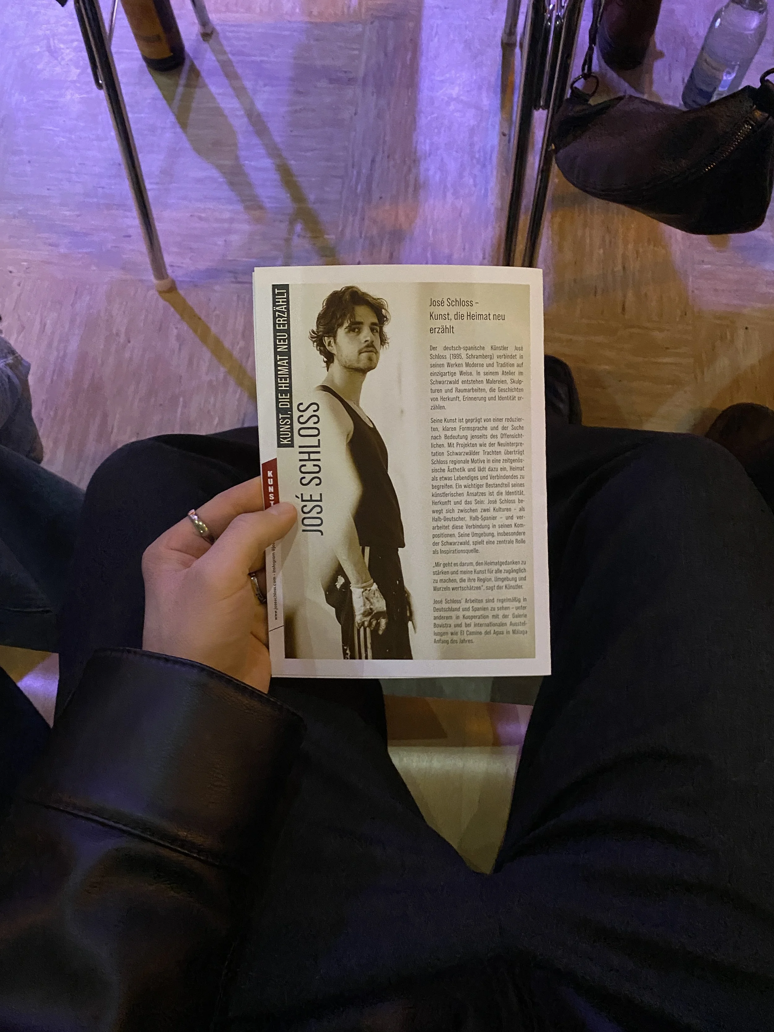 Infoflyer über die Veranstaltung 