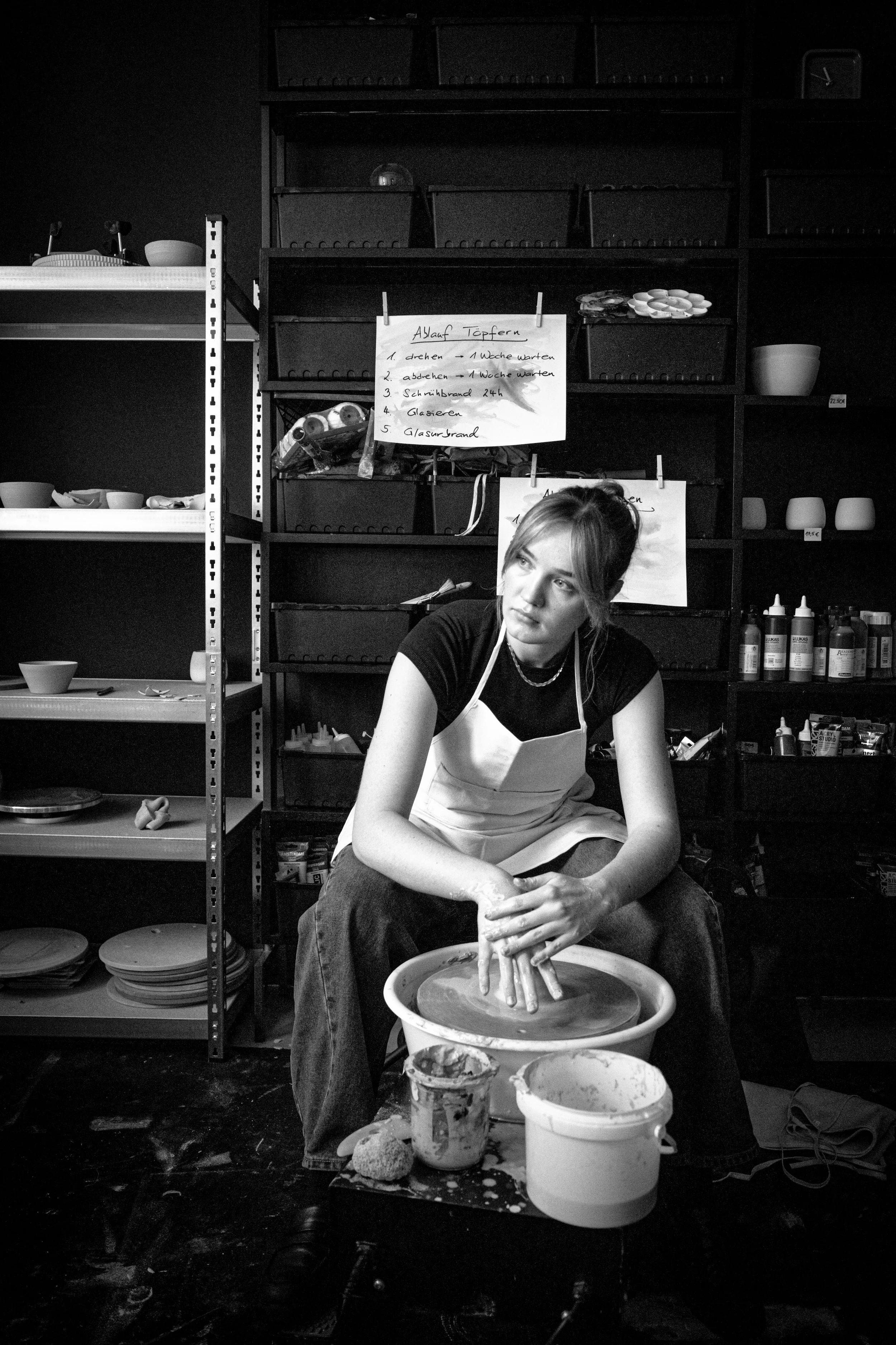 Töpferworkshop mit Gästen - Kreatives schaffen