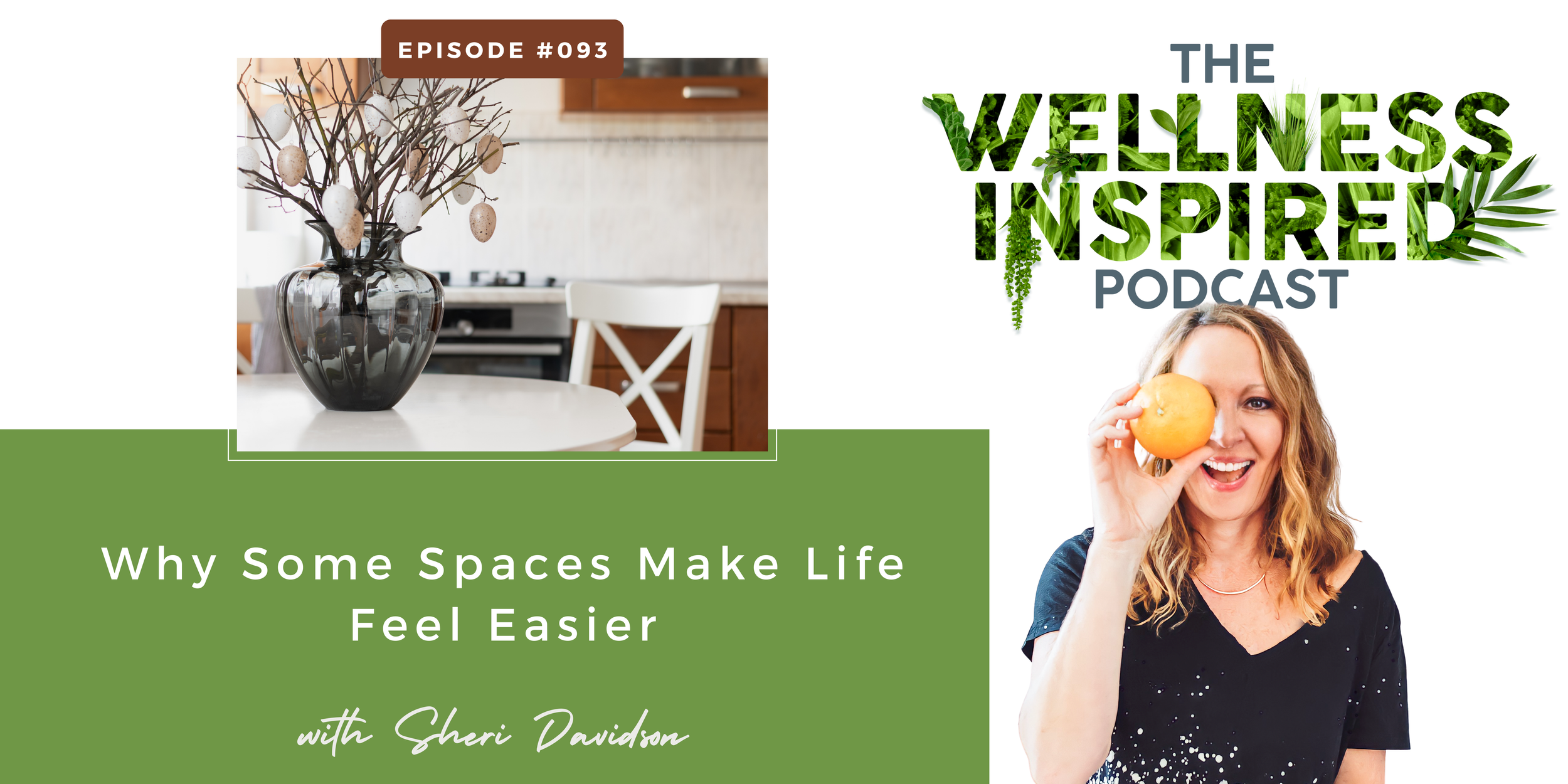 Some spaces feel calm, clear, and easy to move through. Others quietly drain your energy without you even realizing it. In this episode of the Design + Living Well series, Sheri explores why certain environments support well-being while others create