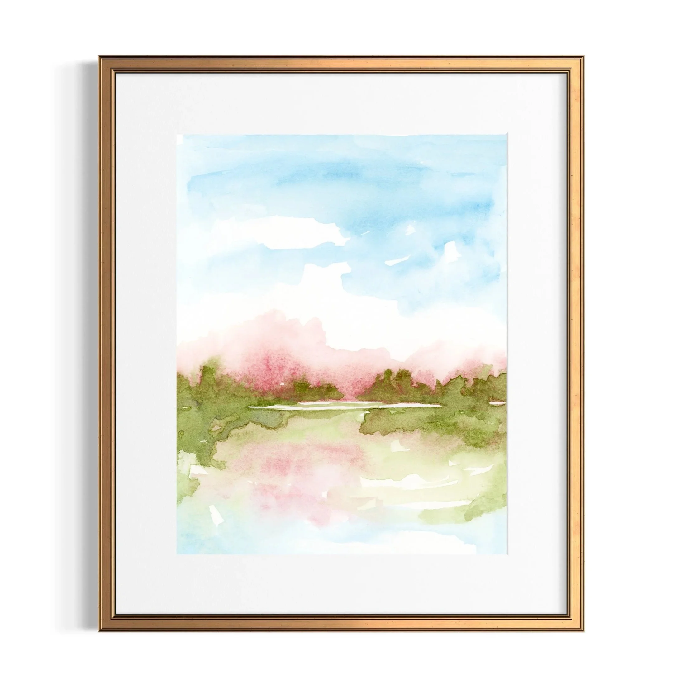 "Pink Sunset" Art Print