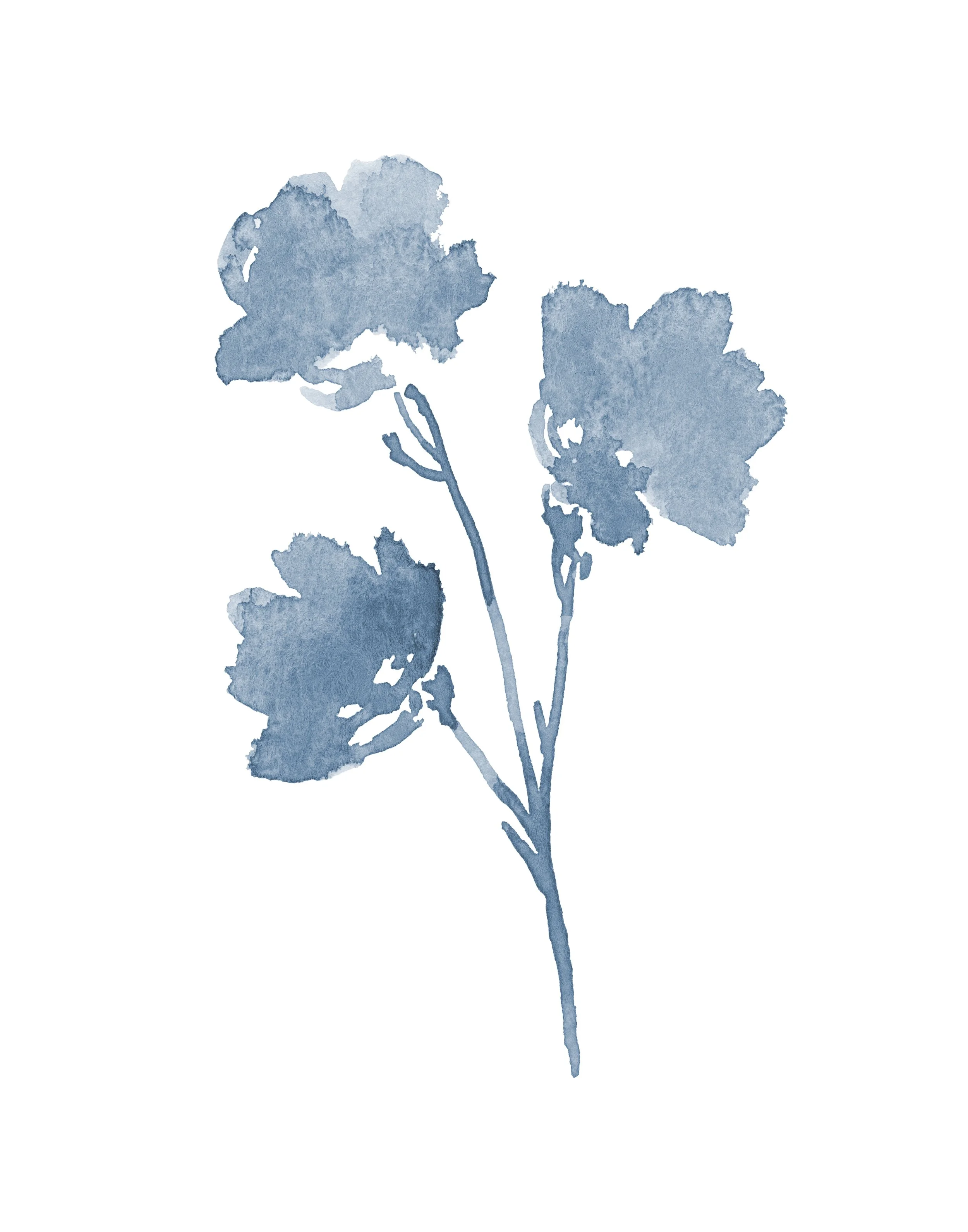 Monochromatic flowers blue 3 flowers.jpg