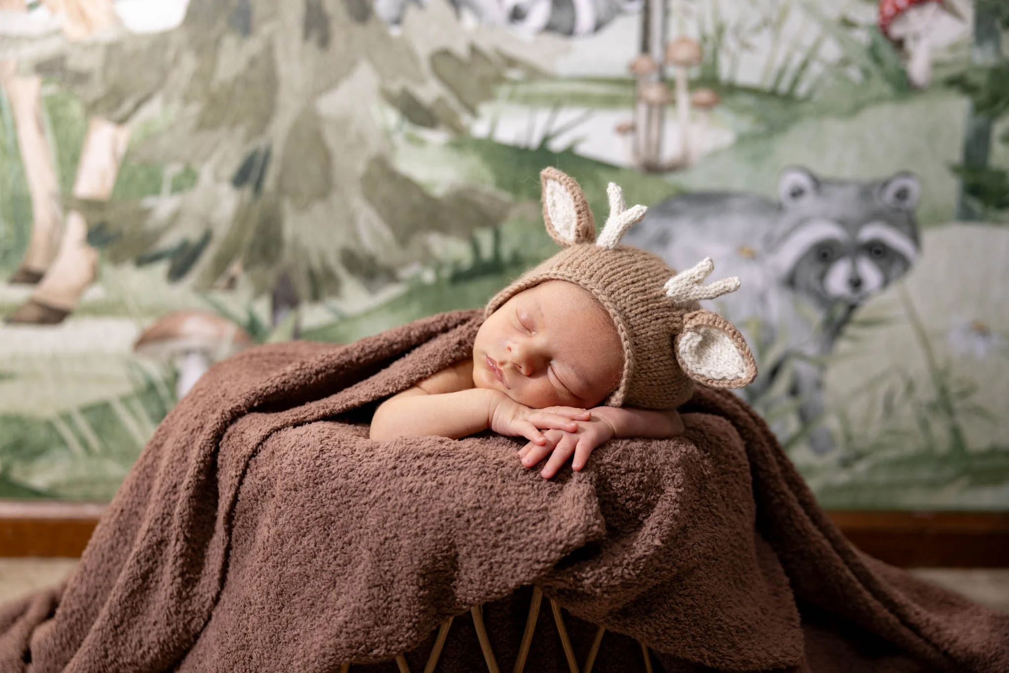  Axel’s parents are a fan of deer so we turned it into a cute set-up 