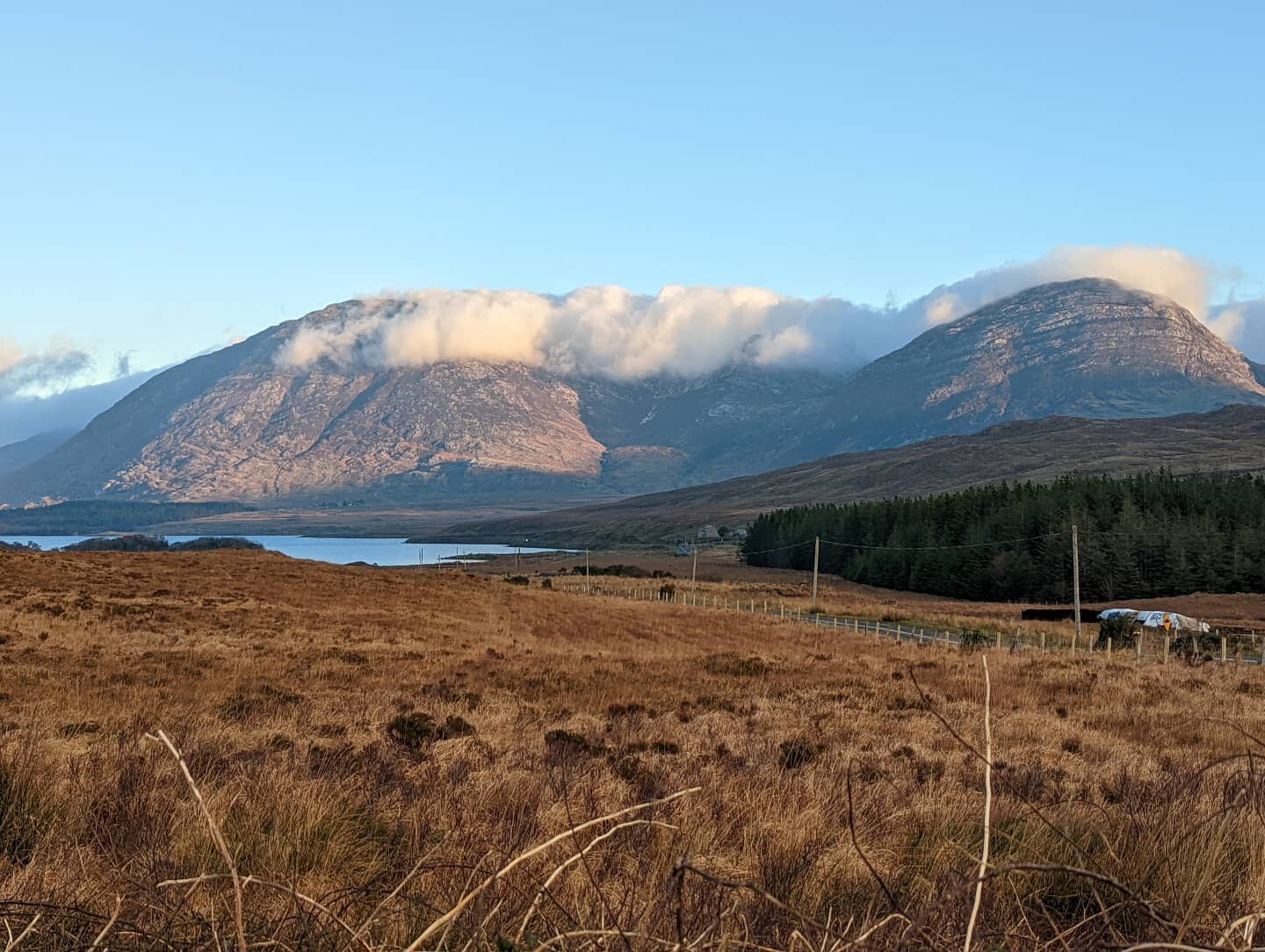 Lough inagh valley was stunning this morning