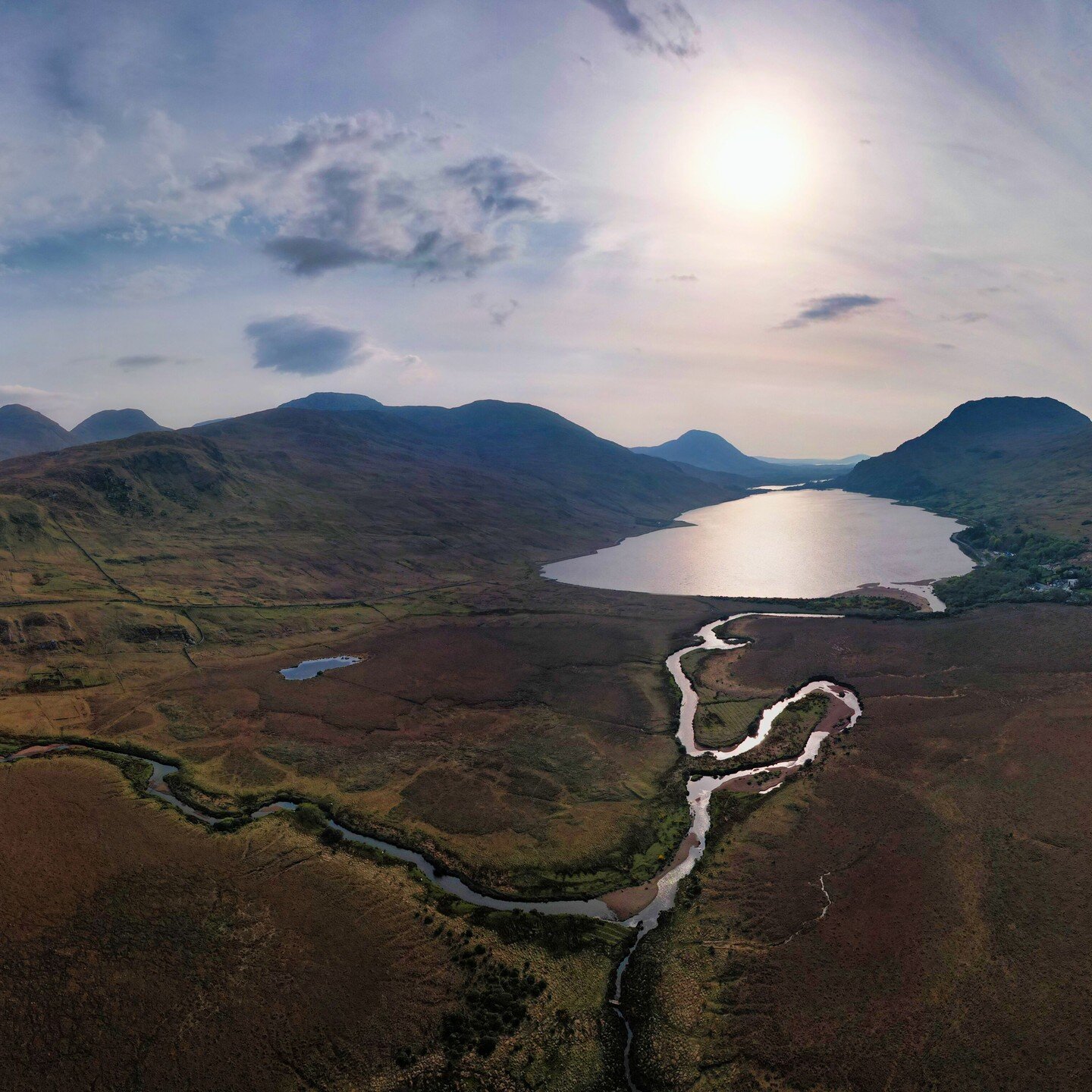 Kylemore lough was stunning today