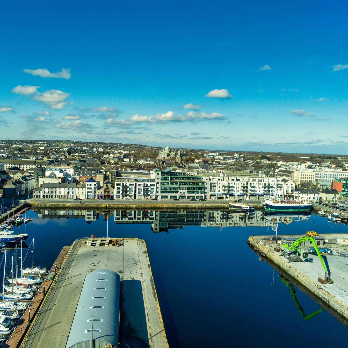 The weather was stunning in Galway today. Nothing better than cycling around the city in a sunny day. #lovegalway #galwaytourism