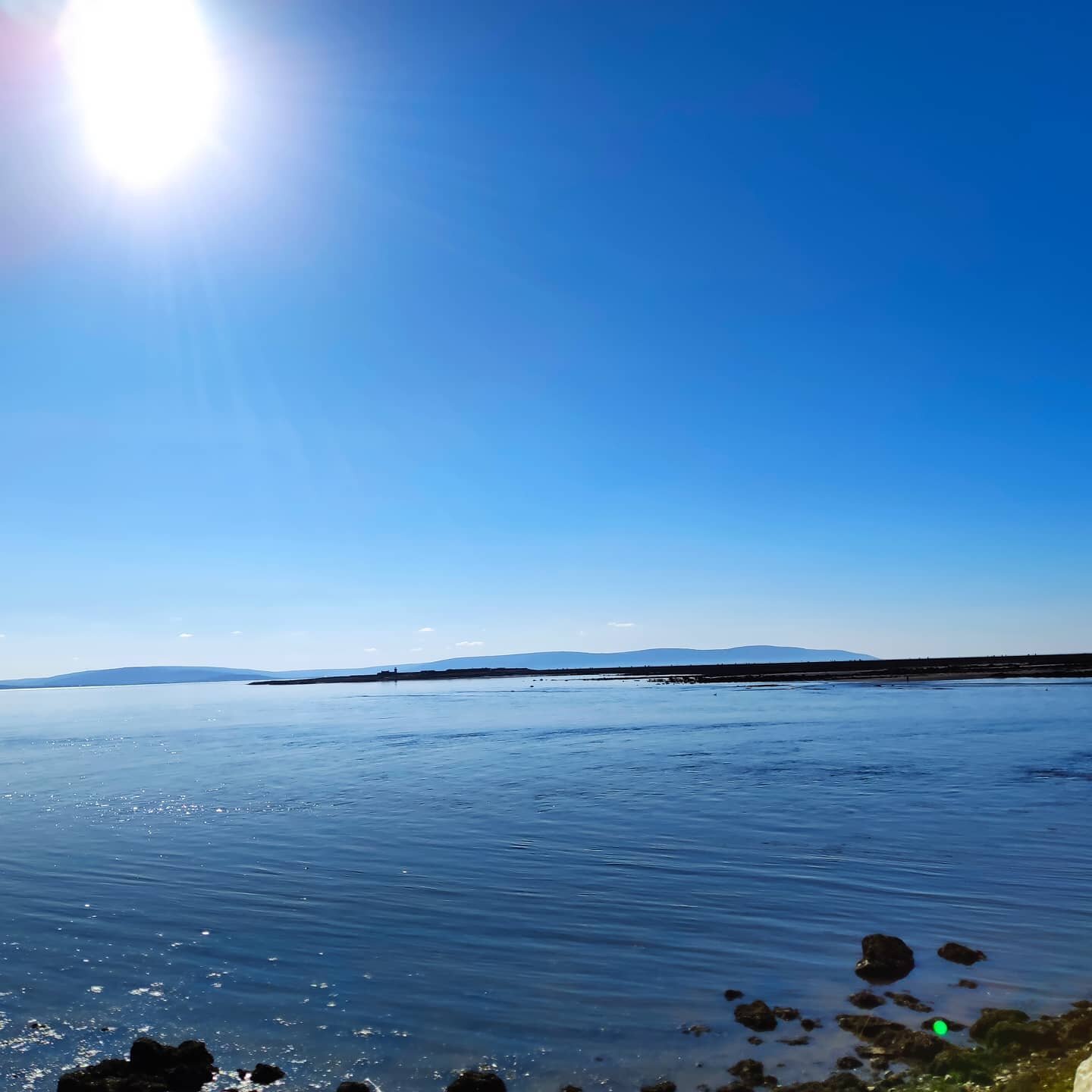 Nothing like Galway bay on a sunny day.