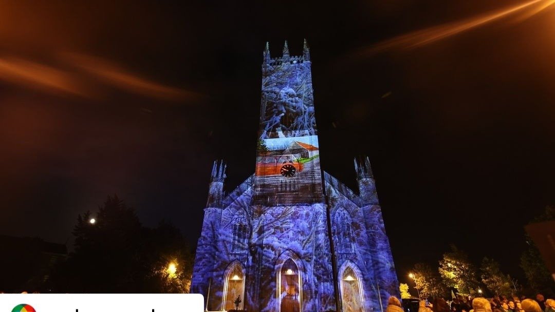 I was so happy to collaborate with @thetomechanters, @maryoc_music and @cv_sticks to produce work for lumina recently. Here are some fantastic photos by @emjcamera 

✨What and unforgettable Culture Night in Tuam✨ Galway County&rsquo;s Culture Night c