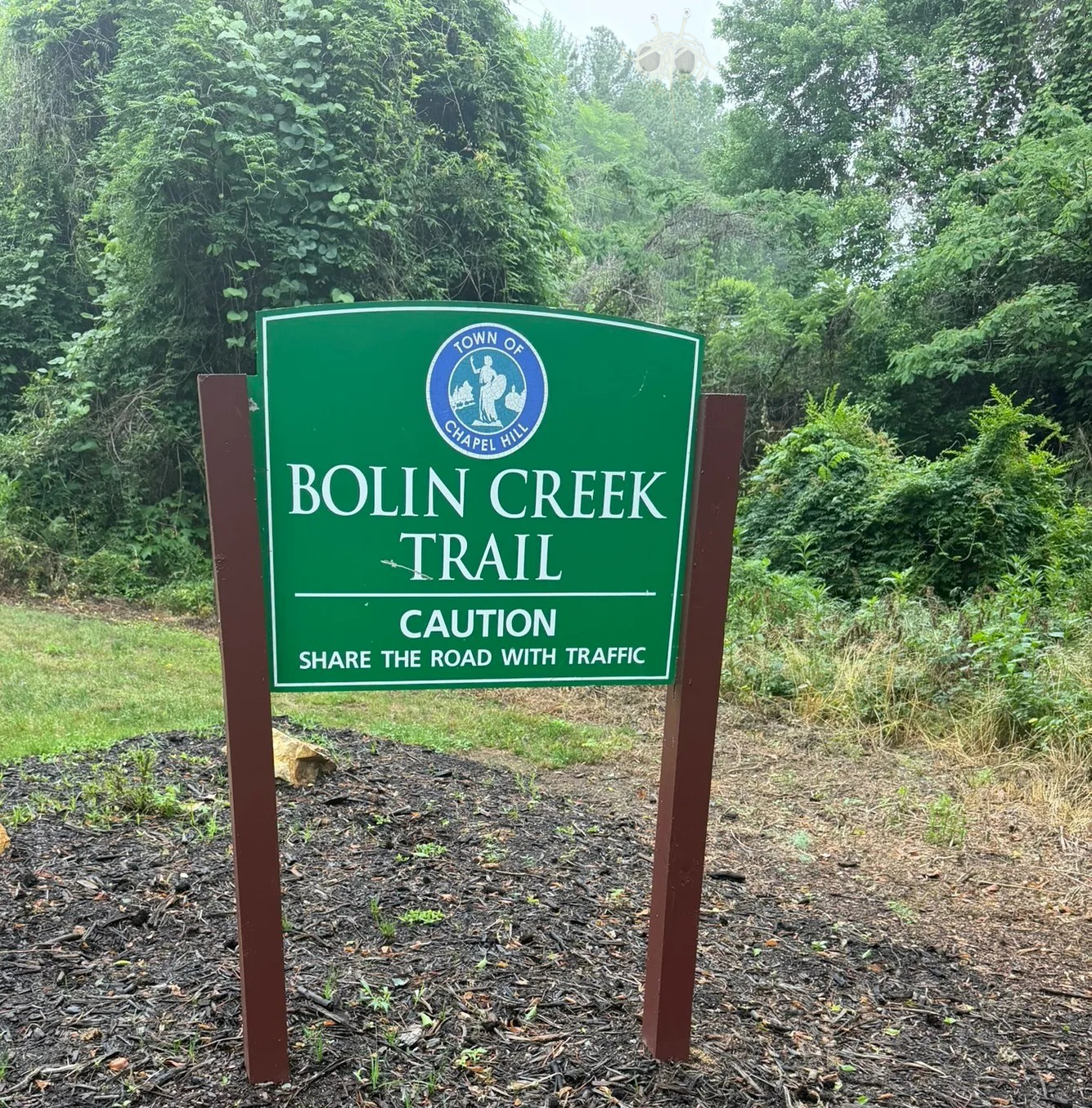 Bolin Creek Trail Sign
