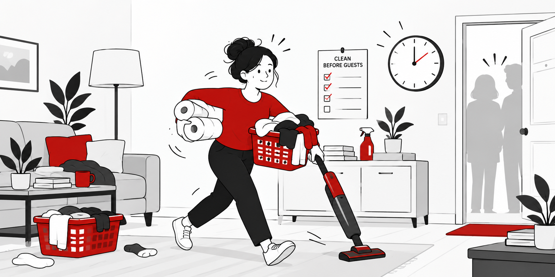 Adults Diagnosed with ADHD Later in Life, Part 4: The ADHD Struggle of Cleaning for Guests