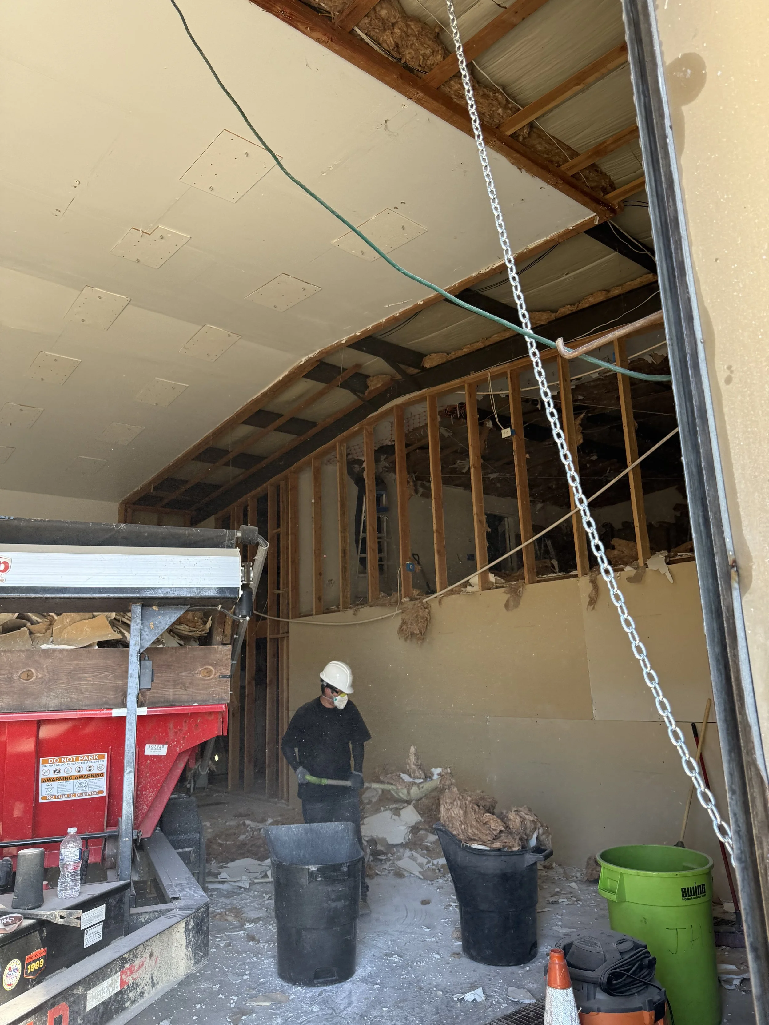 demolition, work in progress