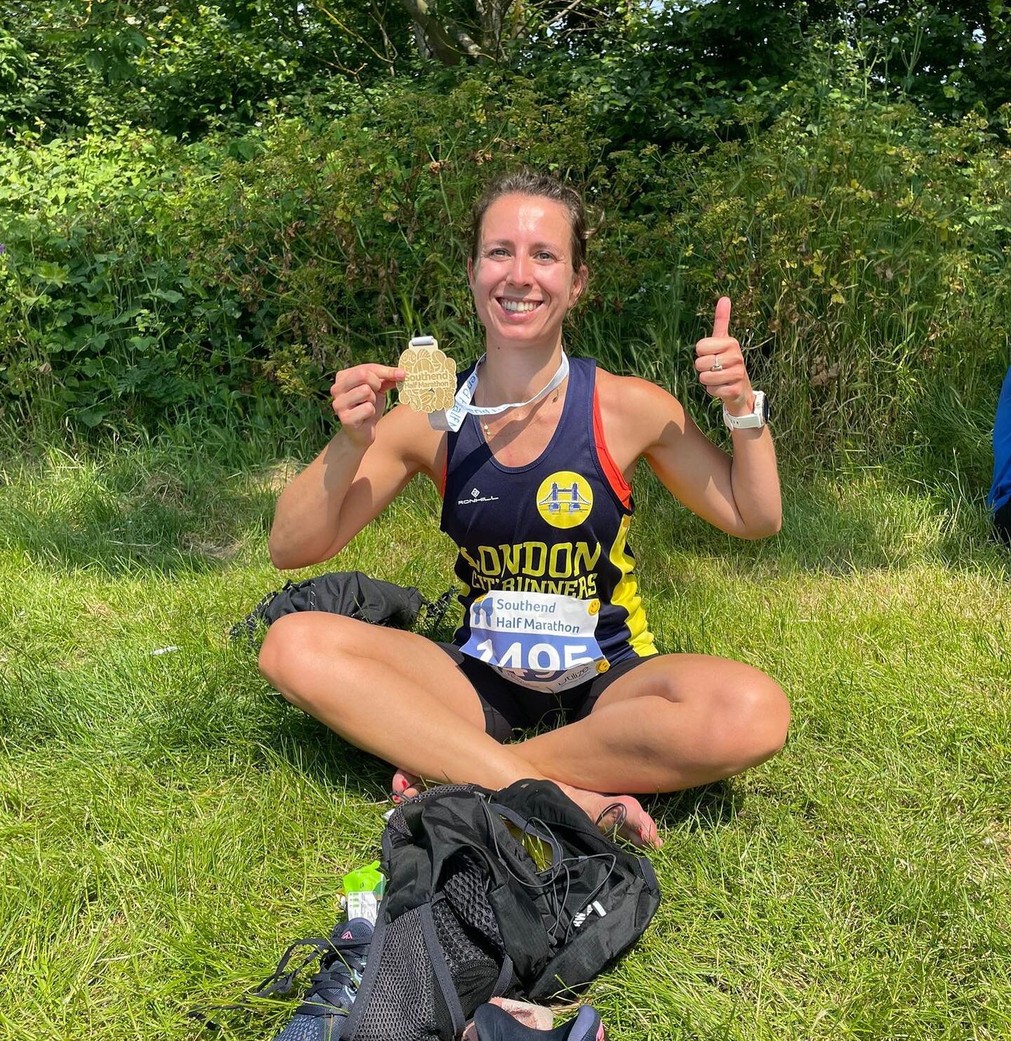 Huge congratulations to Kaja, who finished the Southend on Sea half marathon this weekend in some tough conditions 🥵

When it&rsquo;s this hot, it&rsquo;s not always sensible to push super hard, so we used the race to practice a new fueling strategy