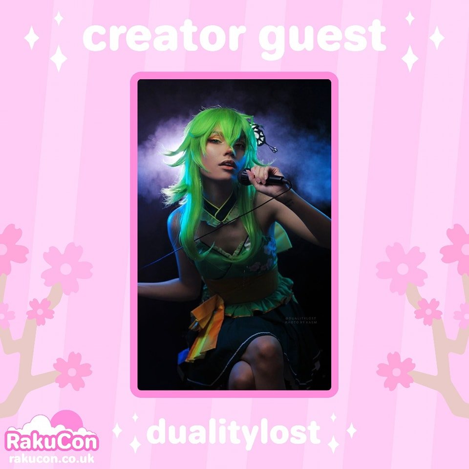 ✨ Creator guest announcement! ✨ 
We're excited to announce that @dualitylost will be joining us at RakuCon! 🌸

#convention #animeconvention #ukconvention #comiccon #rakucon