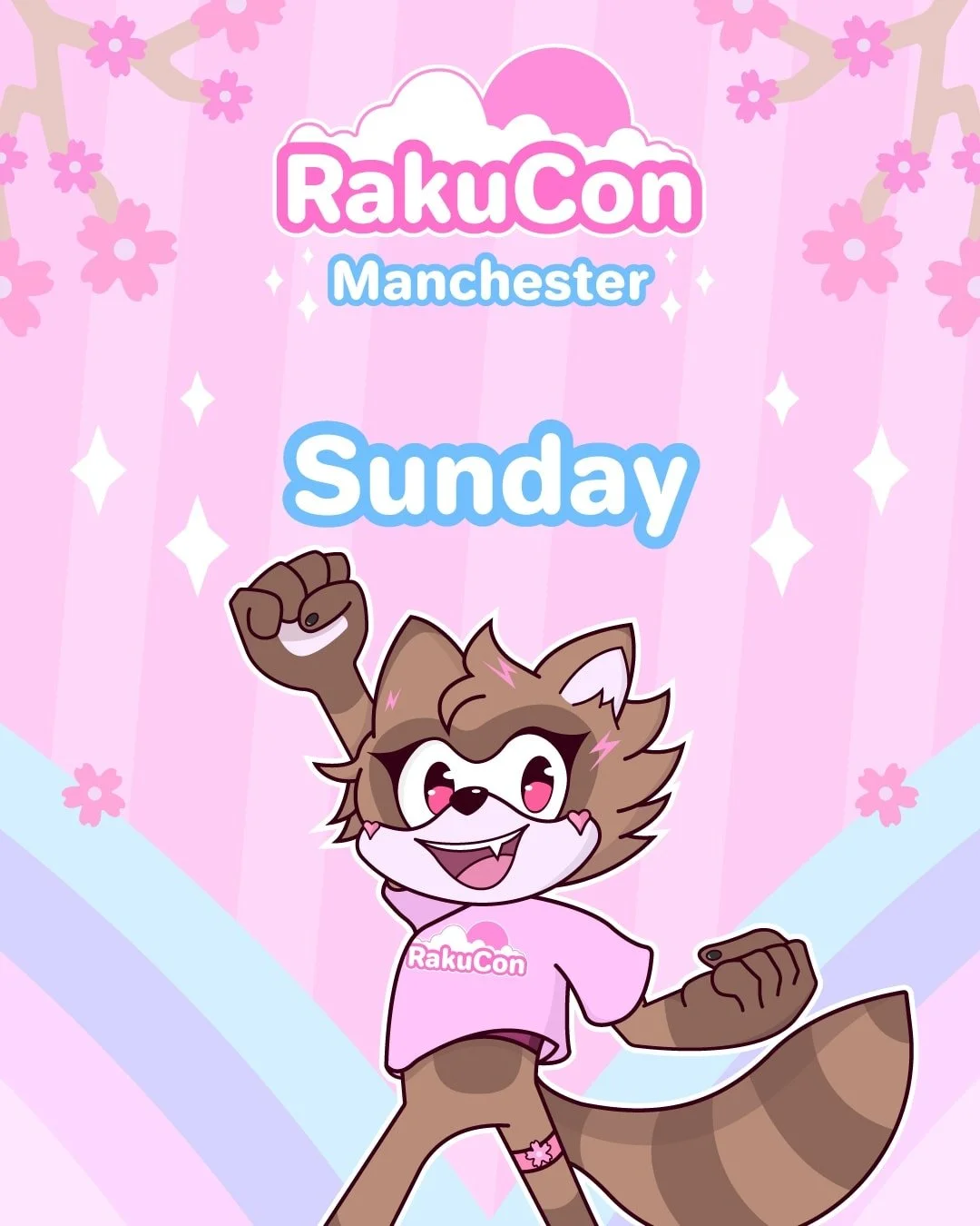 Are you raku ready for Sunday of RakuCon?! ππΈ We're open today from 12:00 - 17:00! πΈπ 
#convention #animeconvention #ukconvention #comiccon #anime #manga #kawaii #rakucon