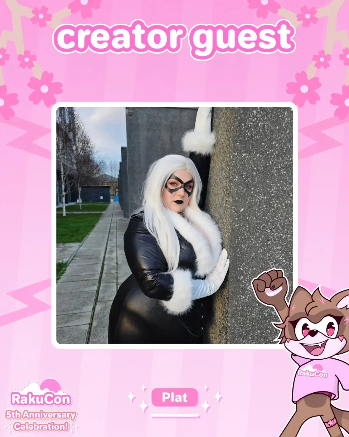 ✨ Creator guest announcement! ✨ 
We're excited to announce that @yareyare_cos will be joining us at RakuCon! 🌸

#convention #animeconvention #ukconvention #comiccon #rakucon