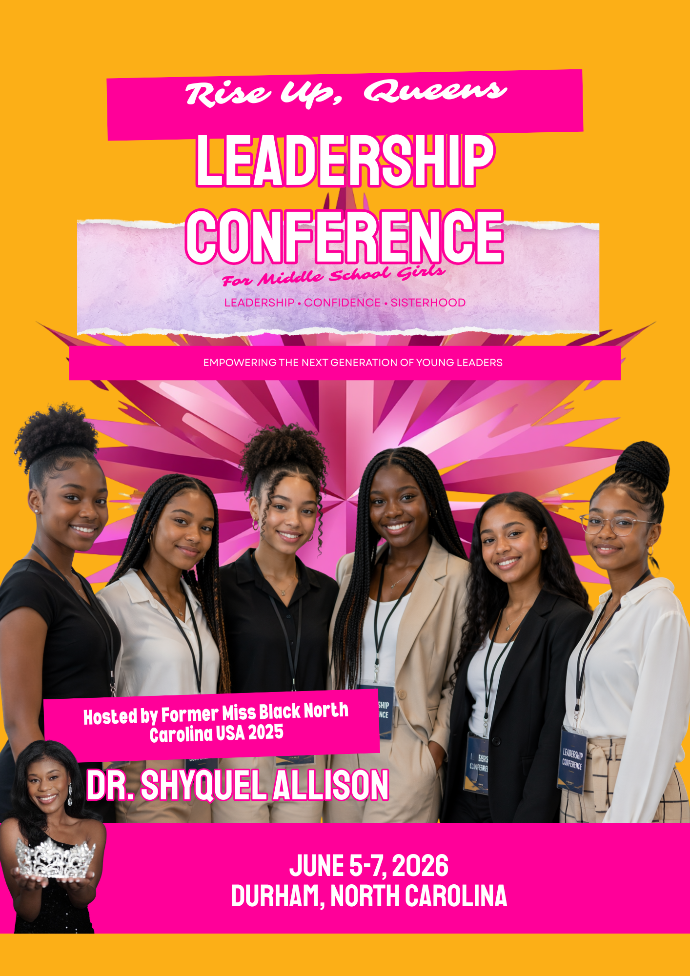 Rise Up, Queens Leadership Conference on June 6