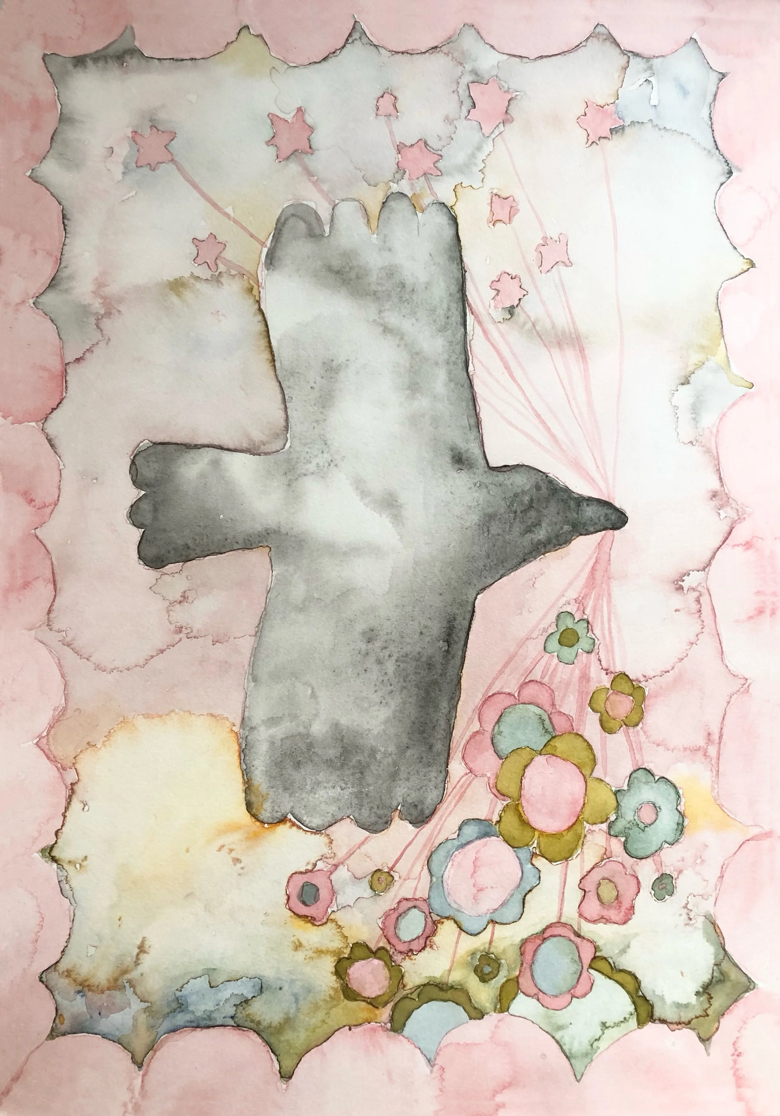 Inbetween Original Watercolour Kelly Connor Artist .jpg